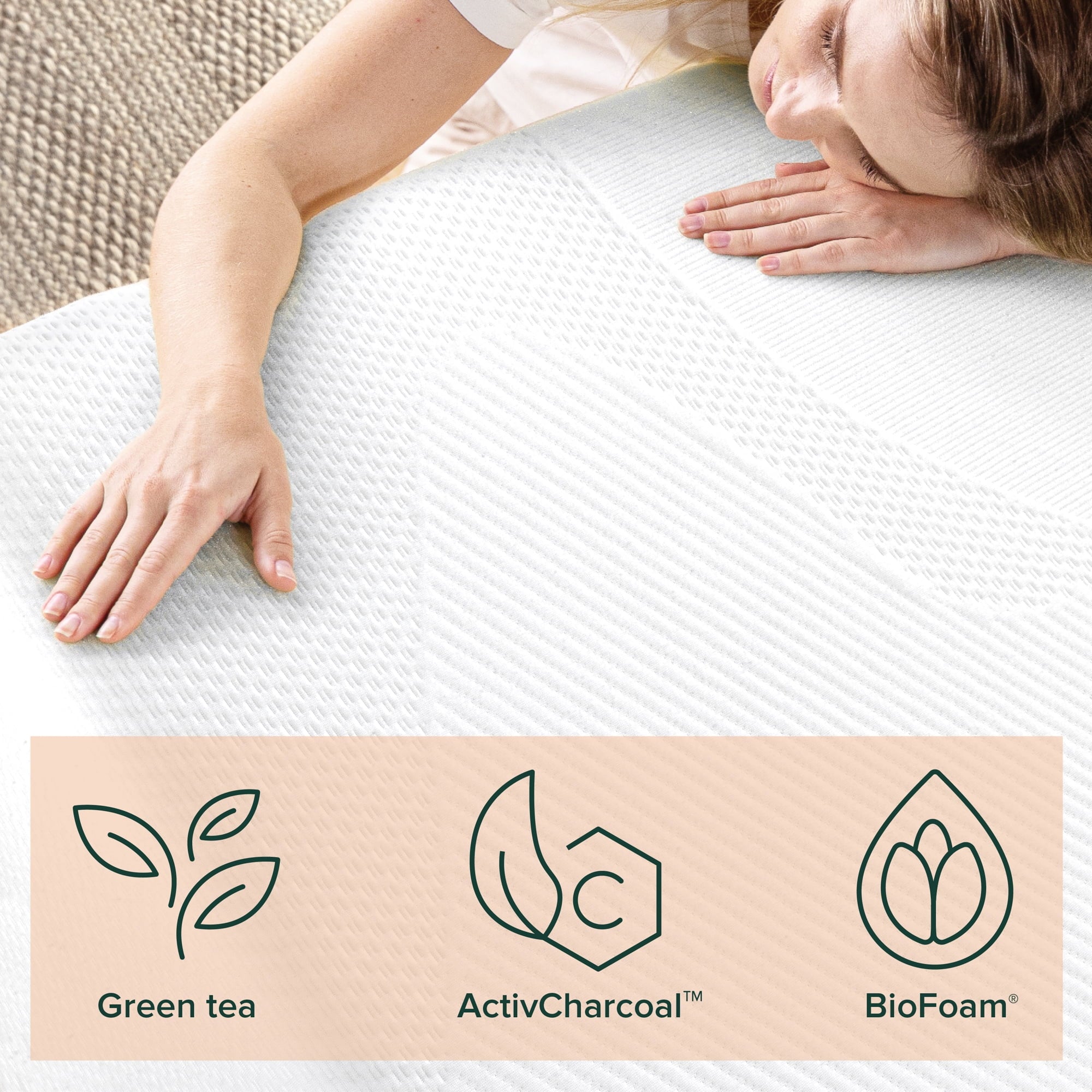 Zinus Spa Sensations Serenity 8 Memory Foam Mattress, Queen