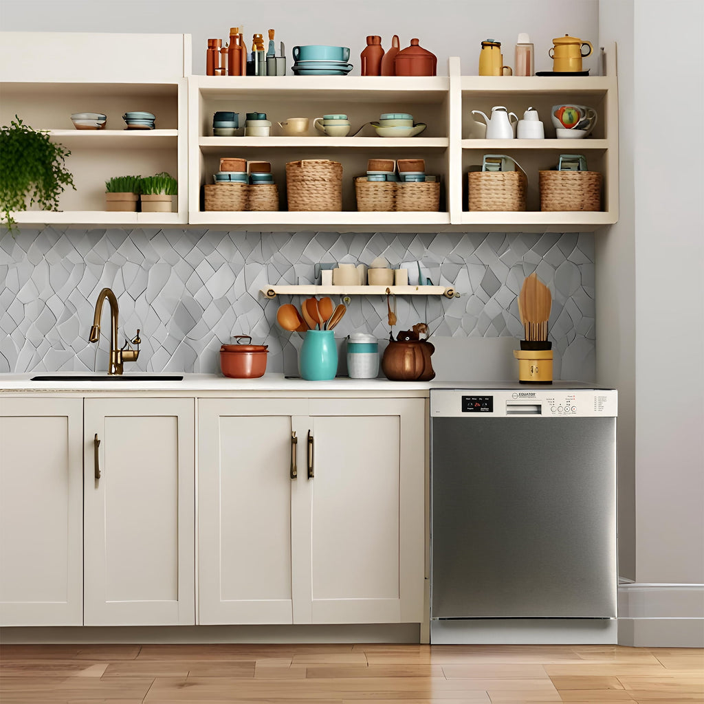 Equator Europe 24 Built in 14 place Dishwasher in White