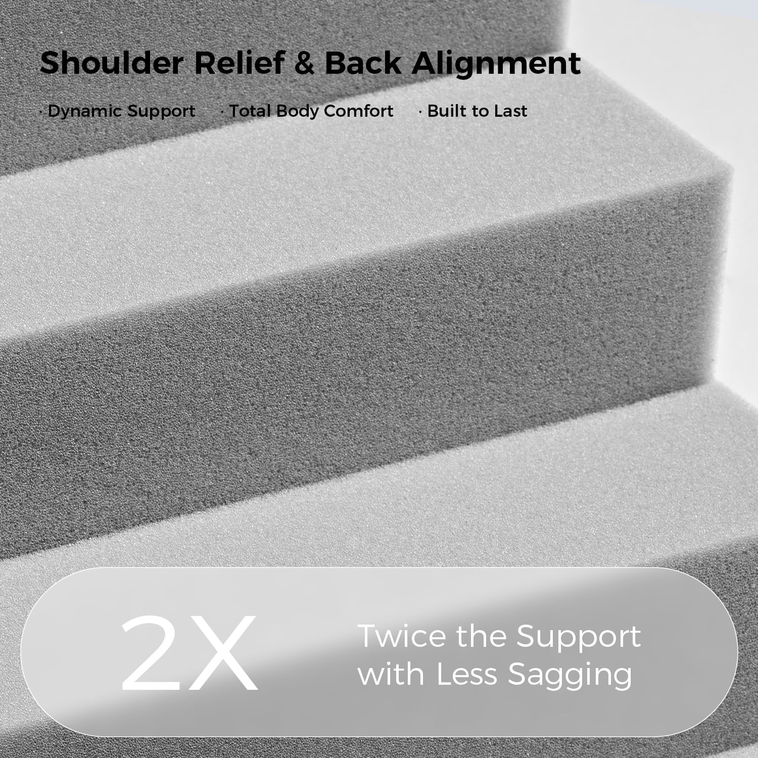 Sweetnight CoolNest® Essential Memory Foam Queen Size Mattress 13 inch Cooling Gel Mattresses in a Box,CertiPUR-US Certified,Scientific Support,Medium