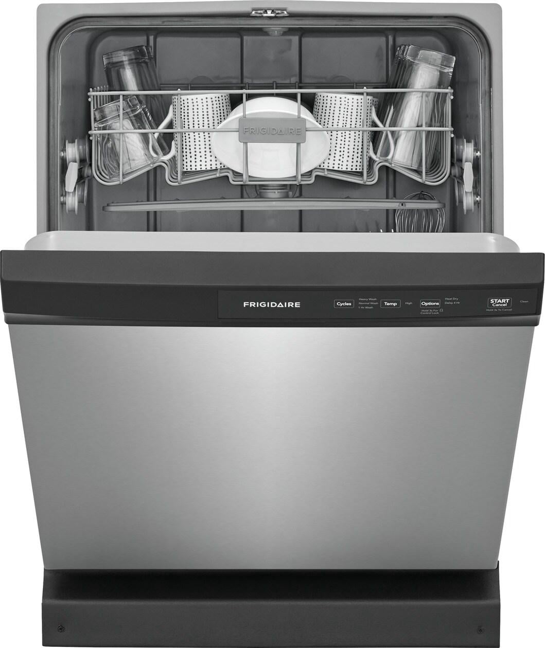 Frigidaire FFCD2413US 24 Dishwasher, Energy Star Certified, Front Controls, Stainless Steel