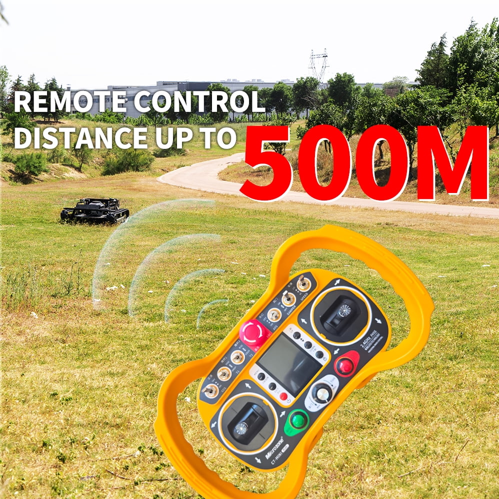 Robotic Lawn Mowers, Tracked, All-Terrain, Remote Control