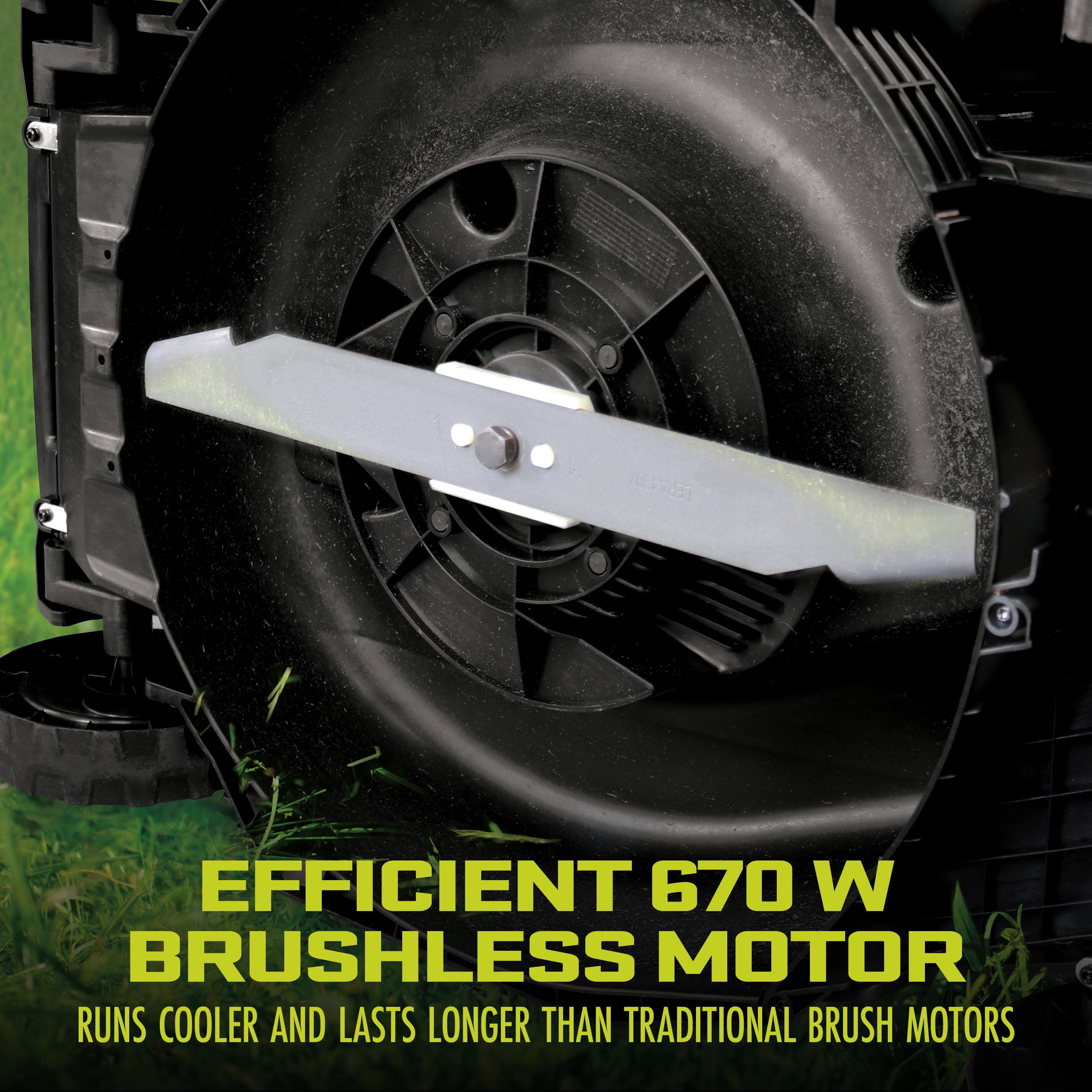 Sun Joe 24V Cordless Push Reel Lawn Mower, Battery Powered Grass Cutter for Yard, 15-Inch