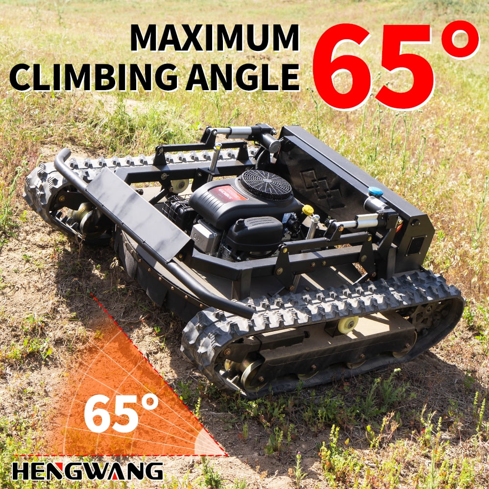 Robotic Lawn Mowers, Tracked, All-Terrain, Remote Control