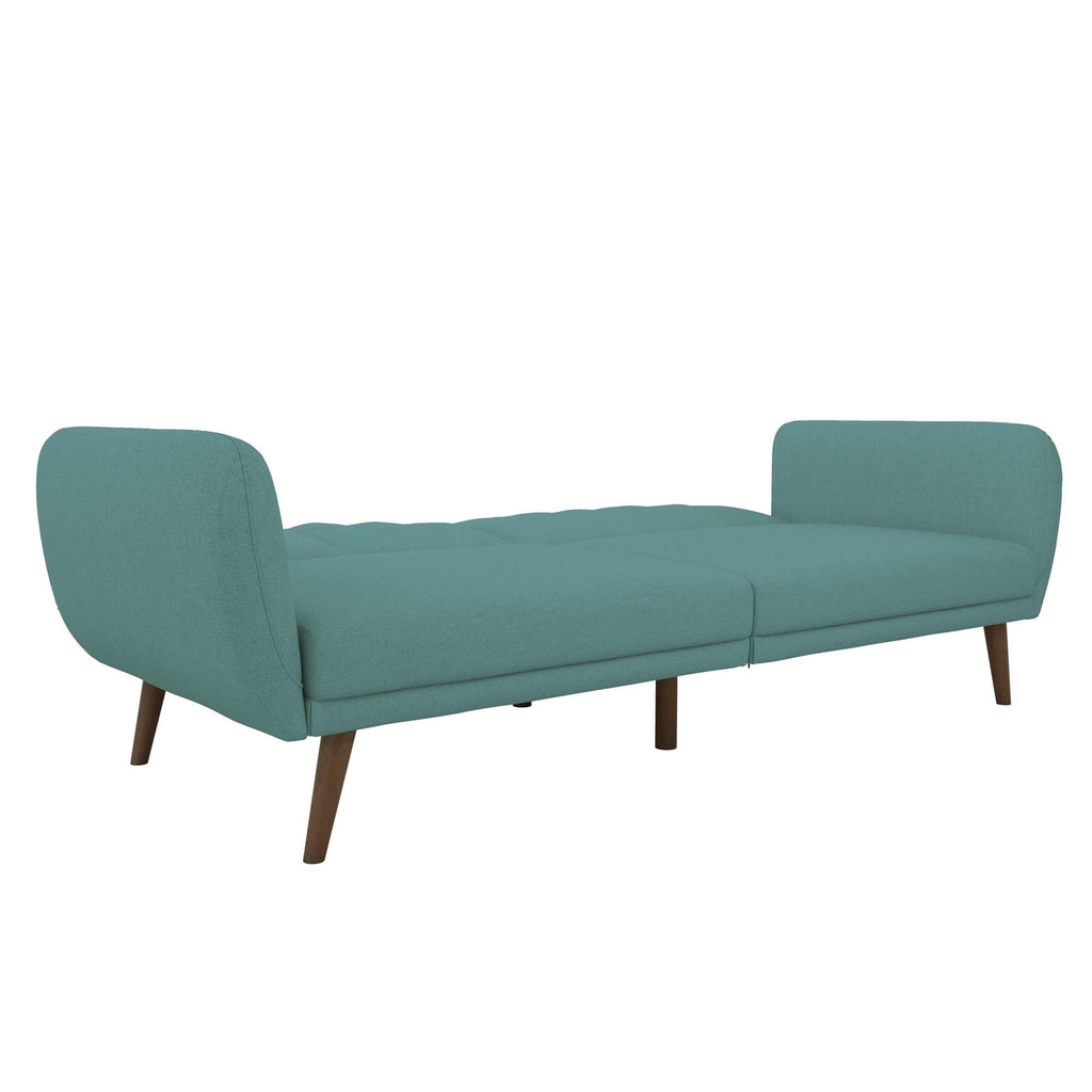 Novogratz Brittany Futon, Blue Linen
