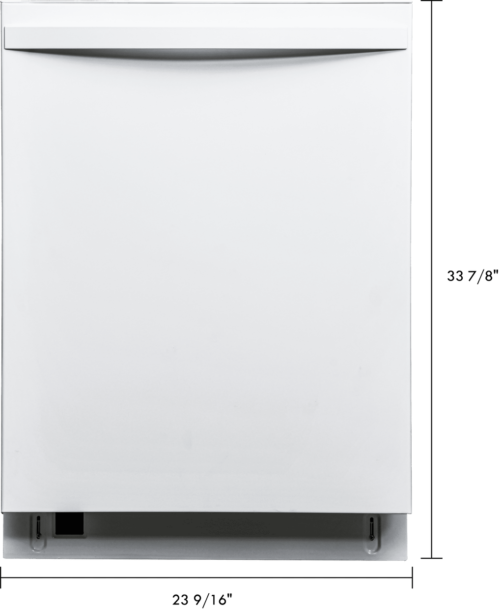 Kenmore 24” Built-In-Dishwasher w/ 3rd Rack & Turbo Dry with Bar Handle, Black