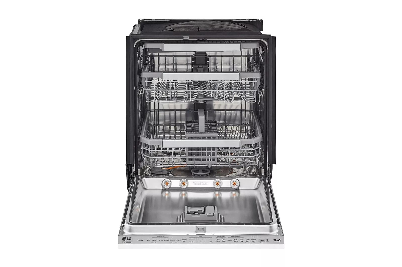 SDWD24P3 Dishwasher with Stainless Interior, Easy Rack Plus with Height Adjustable 3rd Rack, QuadWash, TrueSteam, 45dB WiFi function, Interior LED Tub Light