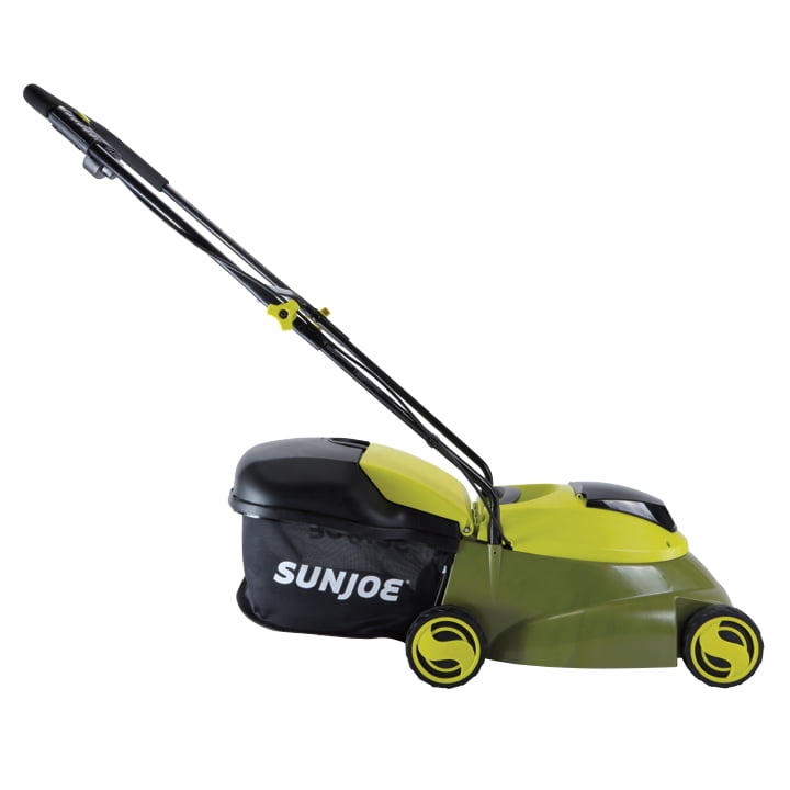 Sun Joe 24V Cordless Push Reel Lawn Mower, Battery Powered Grass Cutter for Yard, 15-Inch