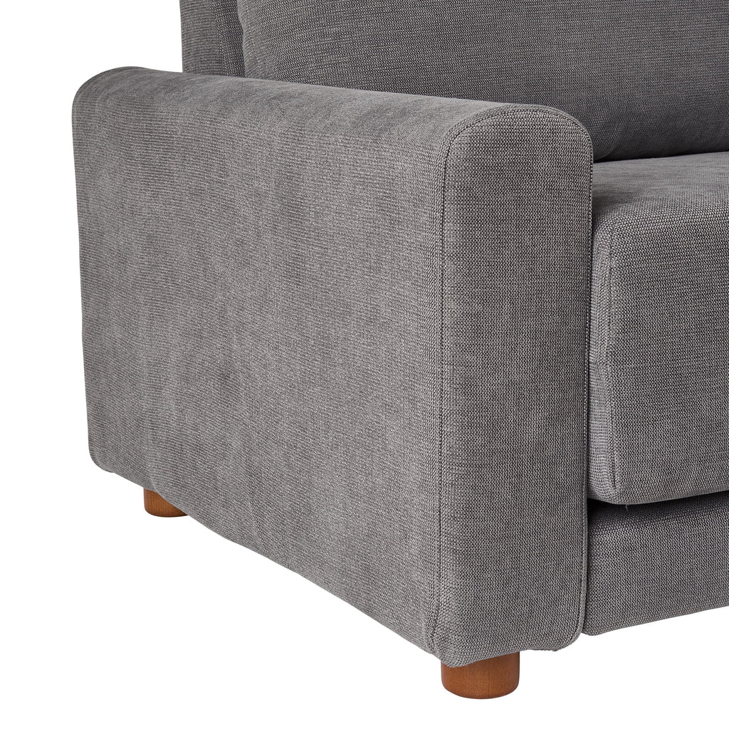 Better Homes & Gardens Owen 87.6 Slope Arm Sofa, Effie Linen