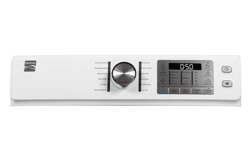 8.0 cu. ft. Gas Dryer w/ Steam - White