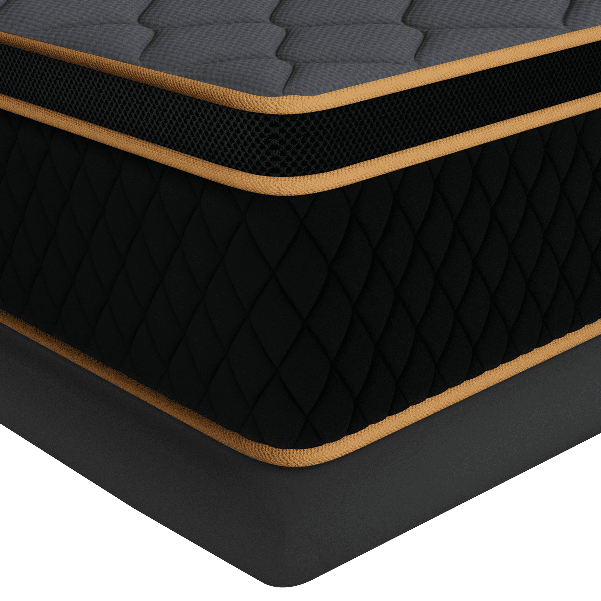 Mronae 12 Full Mattress,Black Cooling Gel Memory & Spring Hybrid Medium Comfort Full Size Mattress in a Box,Audlt,CertiPUR-US
