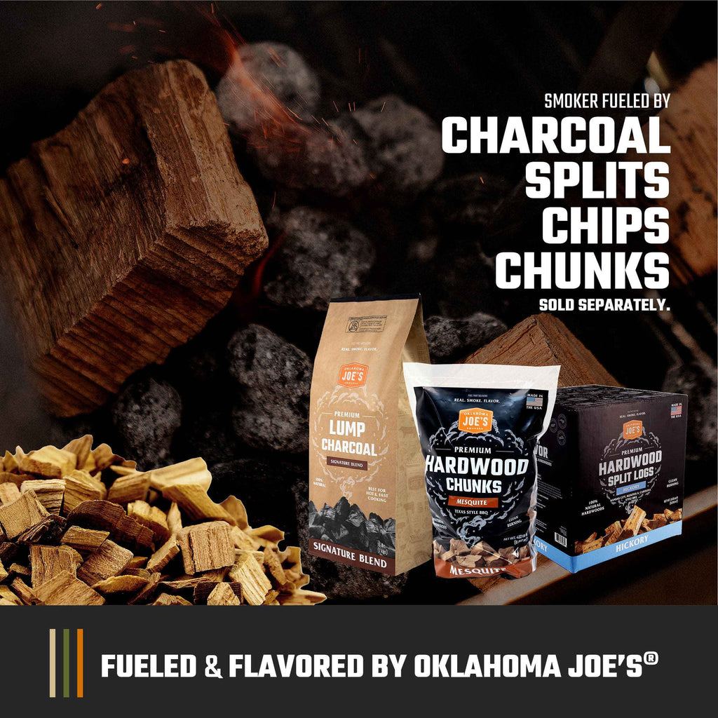 Oklahoma Joe's® Canyon Combo Gas Grill & Offset Smoker
