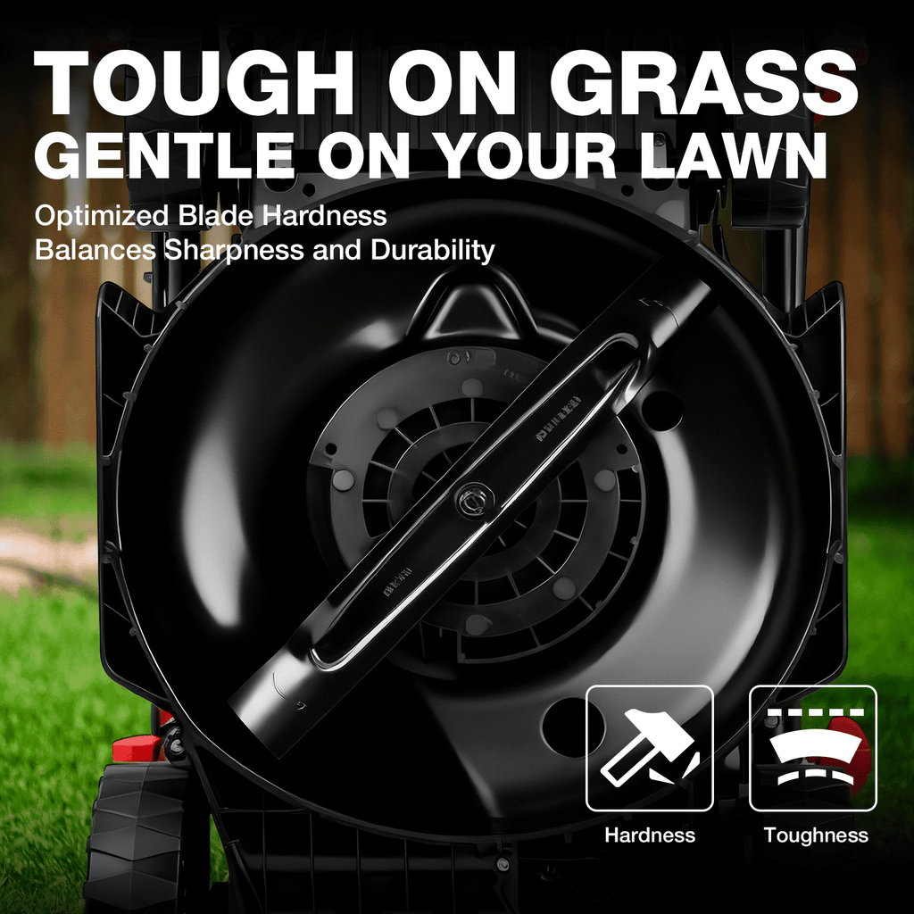 PowerSmart 14 120V 13A 2-in-1 Electric Push Lawn Mower, Easy Handling