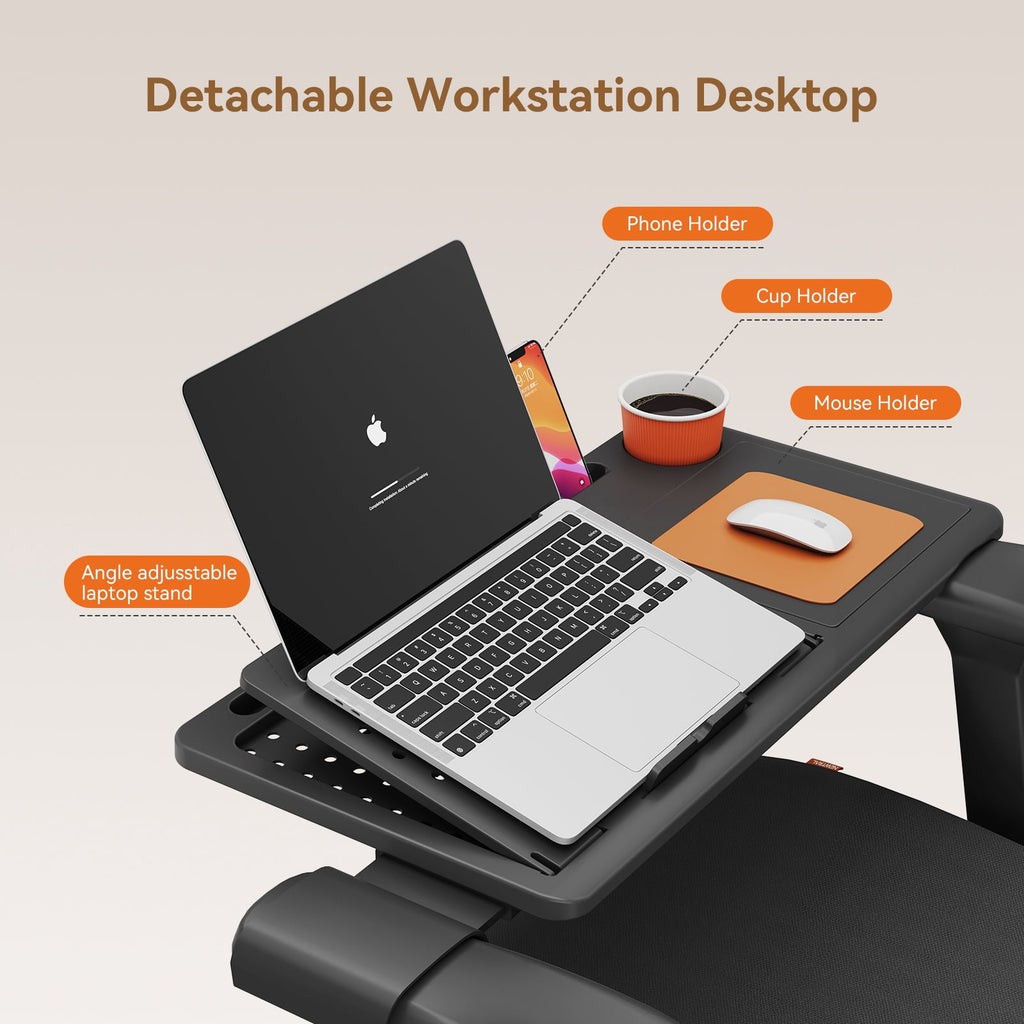 Newtral MagicH-BP Ergonomic Chair with Laptop Tray for Home Office & Gaming