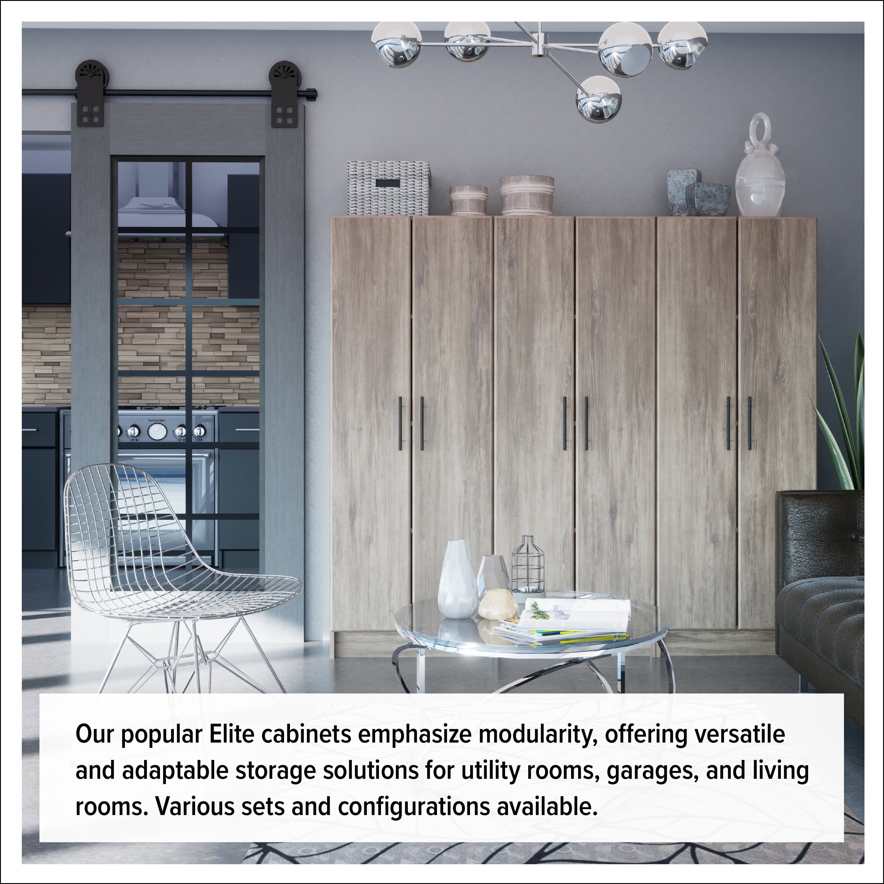 Prepac Armoir, Elite 32W x 35H x 20D White Wardrobe Closet & Cabinet - Functional Clothes Storage with Hanging Rail, Armoire Wardrobe - WEW-3264