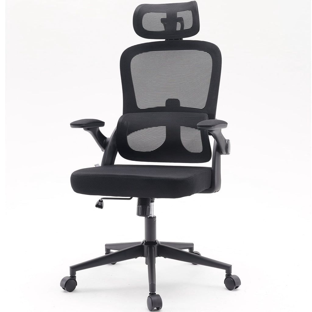 Sihoo Ergonomic Office Chair with Adjustable Lumbar Support, Mesh Backrest, 3D Armrests, 2D Headrest, Tall Seat, Recline
