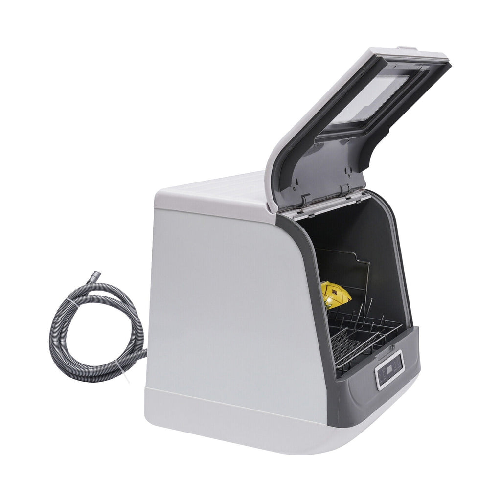 Countertop Dishwasher, Portable Countertop Dishwasher, Mini Dishwasher for Small Households, Apartments, Boats, and Campers/ RVS with Limited Space
