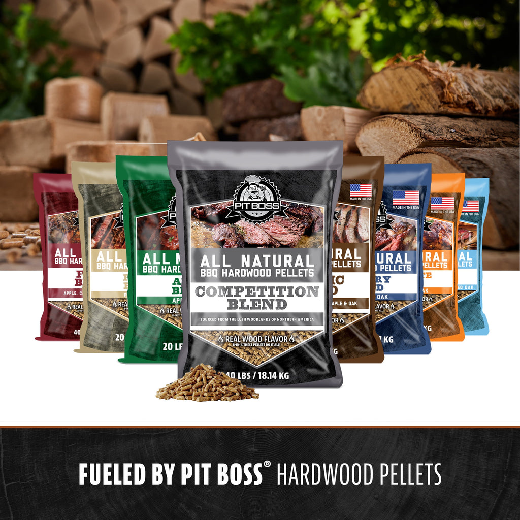 Pit Boss Pellet Smoker, Austin XL 1000 Square inch Wood Fired Pellet Grill, Onyx Series