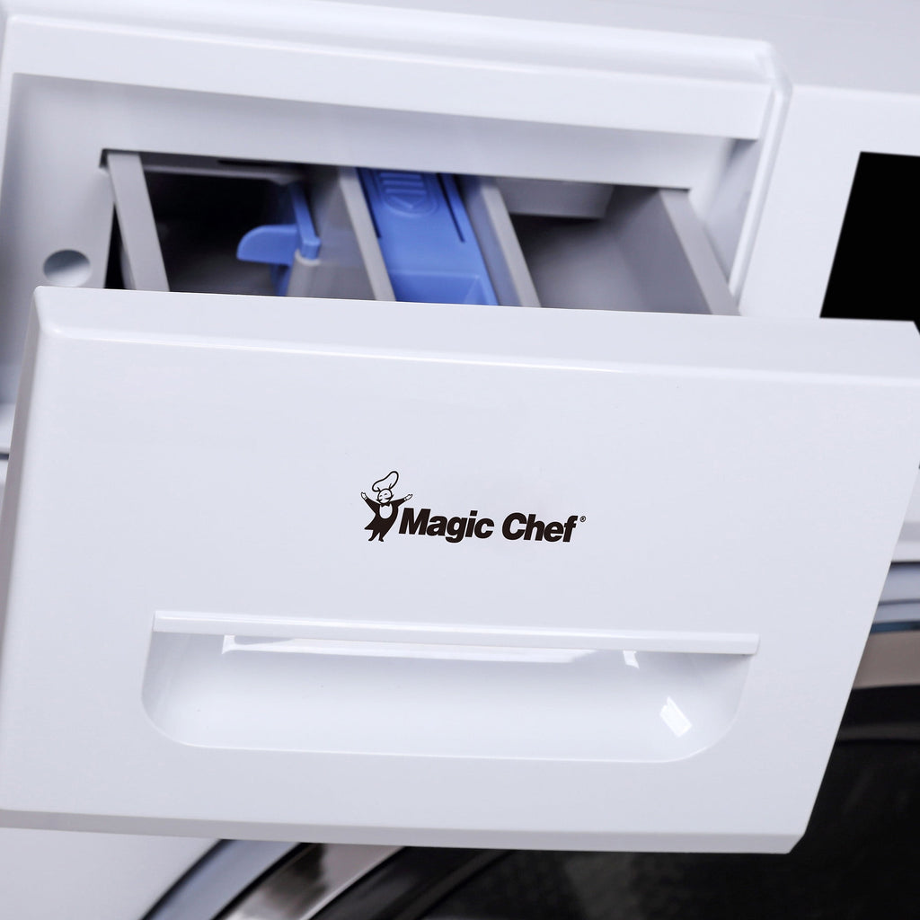 Magic Chef 2.7 cu ft Washer Dryer Combo, White