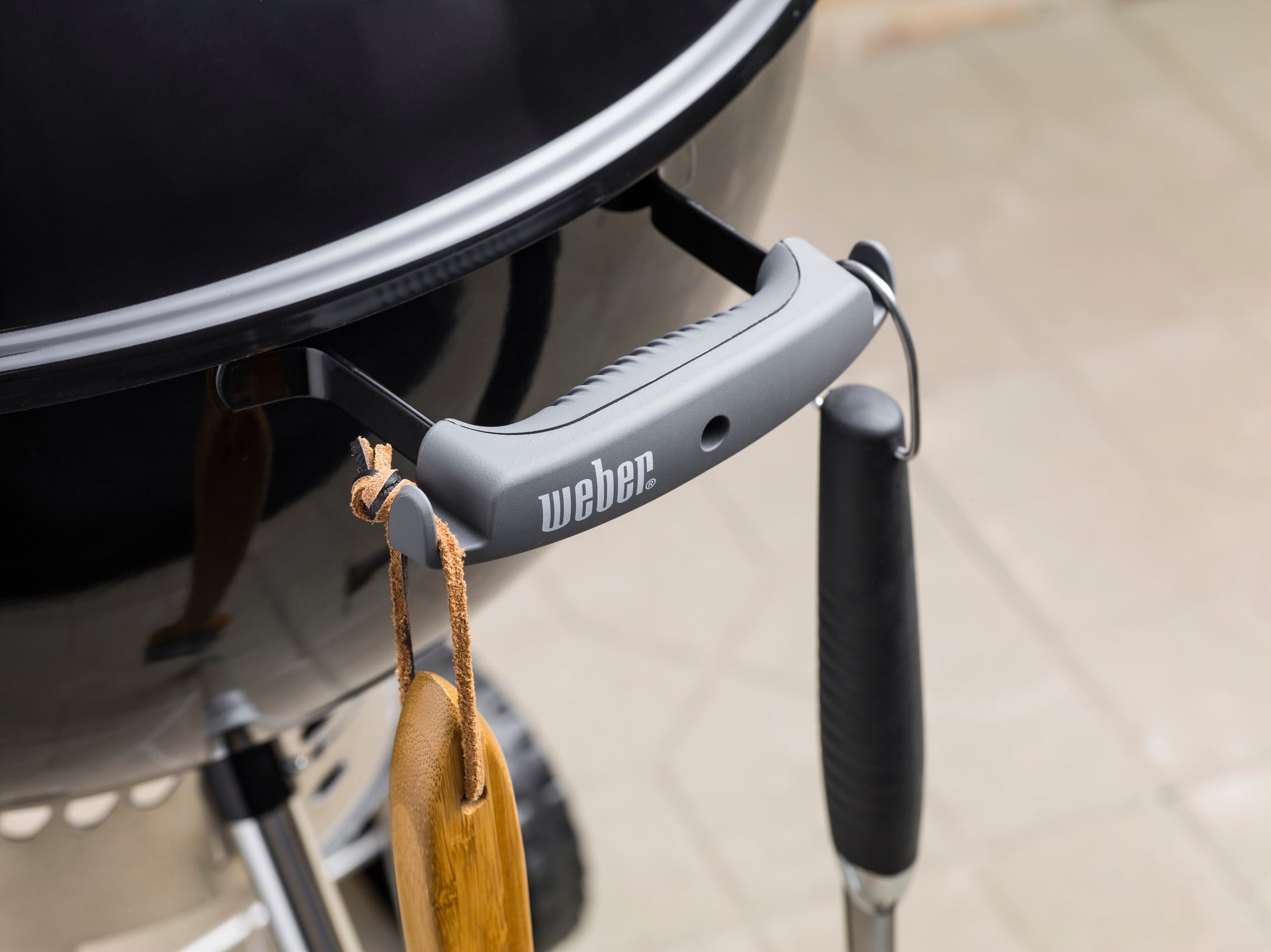 Weber Original Charcoal Grill, 22 Inch Premium Kettle Charcoal Grill, Black