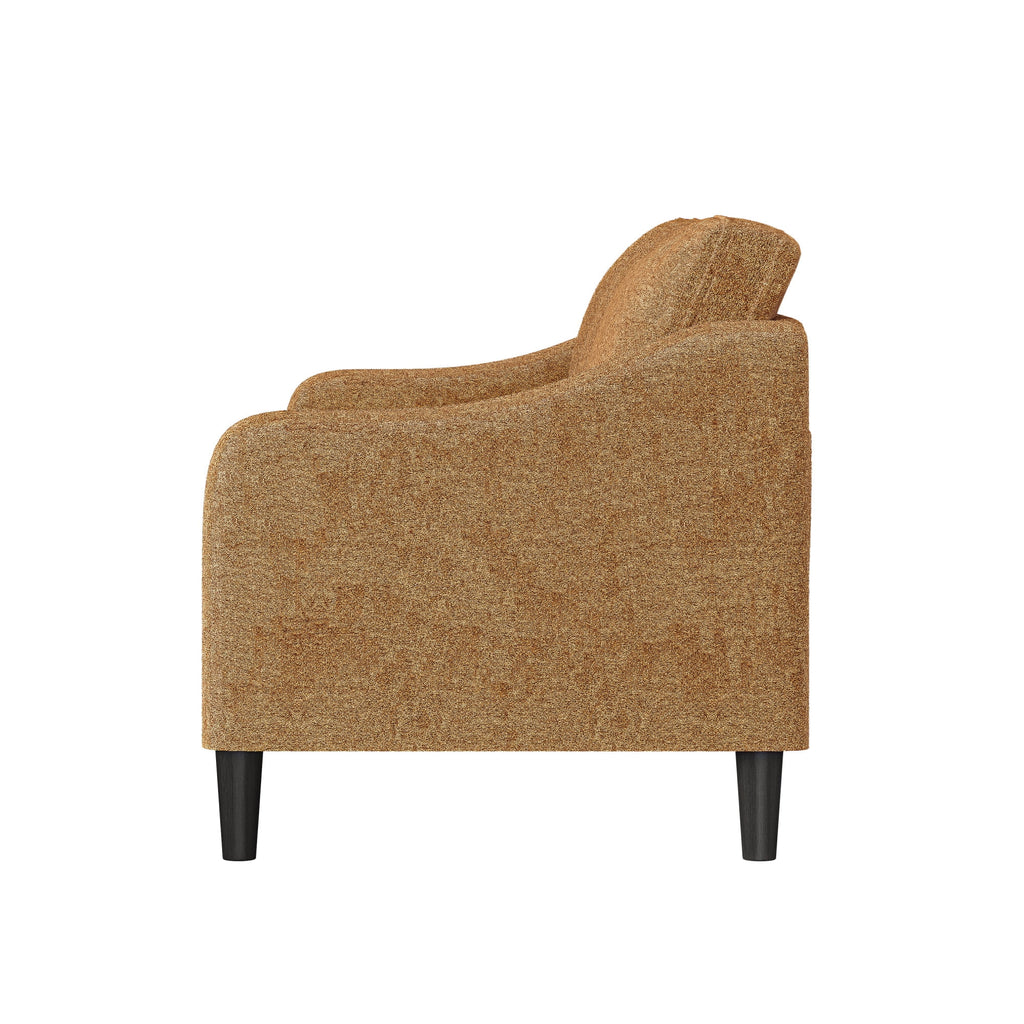 Mainstays Westley Swoop Arm 74 Sofa, Moss Green