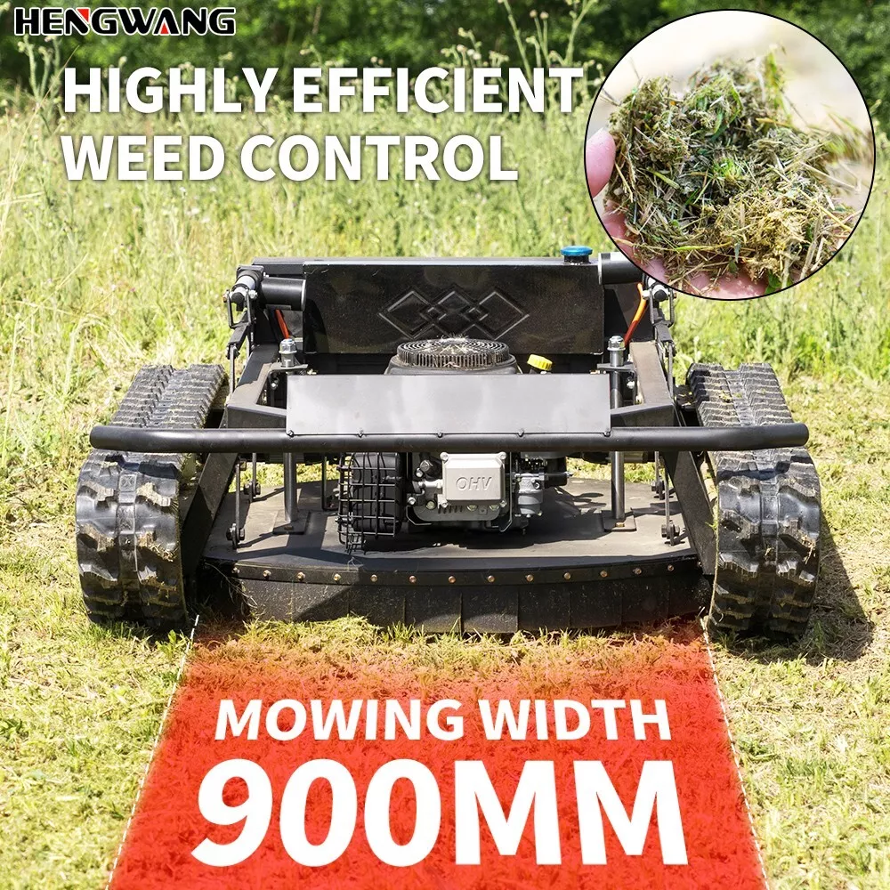 Robotic Lawn Mowers, Tracked, All-Terrain, Remote Control
