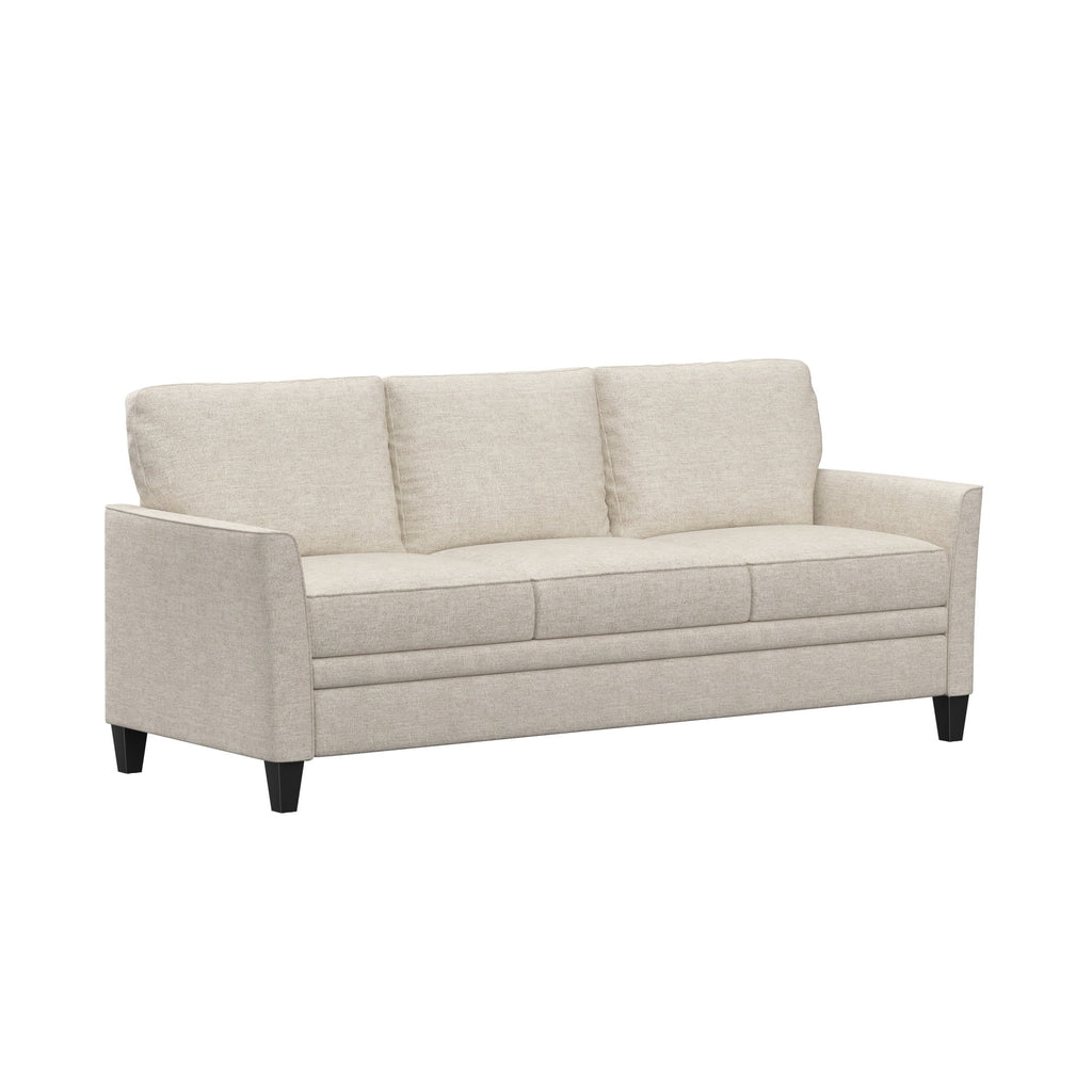 Mainstays Kensington 80 3 Seat Classic Modern Couch, Gray