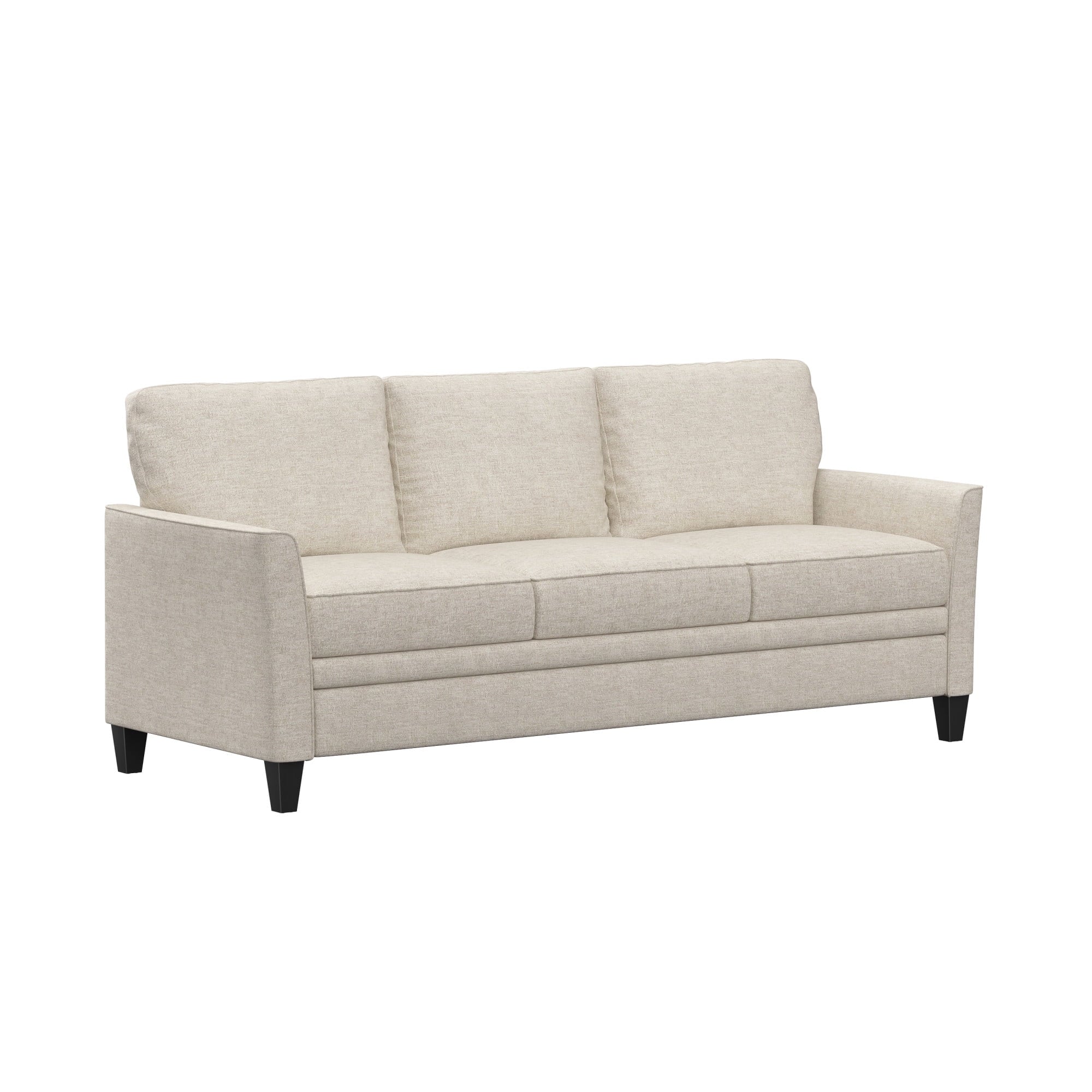 Mainstays Kensington 80 3 Seat Classic Modern Couch, Gray