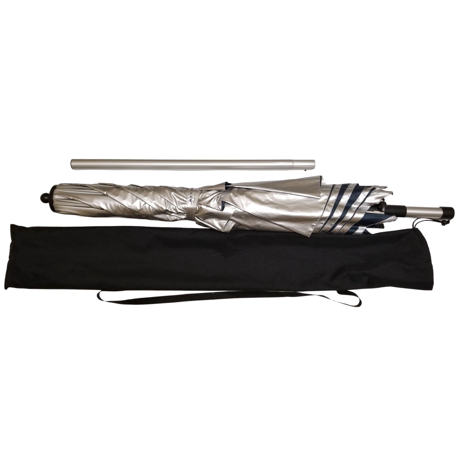 UV Blocker Beach Umbrella Sun Protection UPF 55+ Heavy Duty Large Beach Umbrellas for Sand 7.5 Foot
