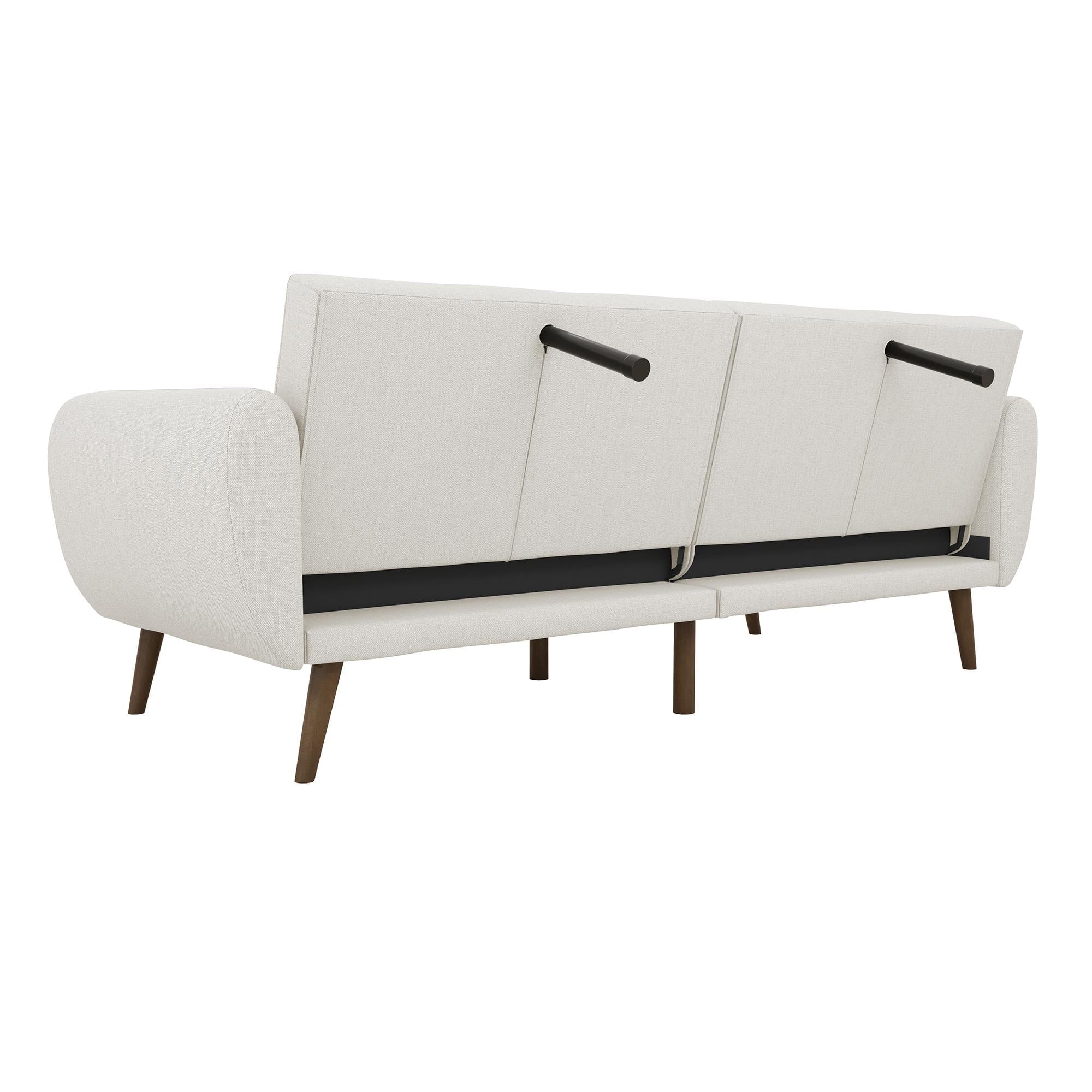 Novogratz Brittany Futon, Blue Linen