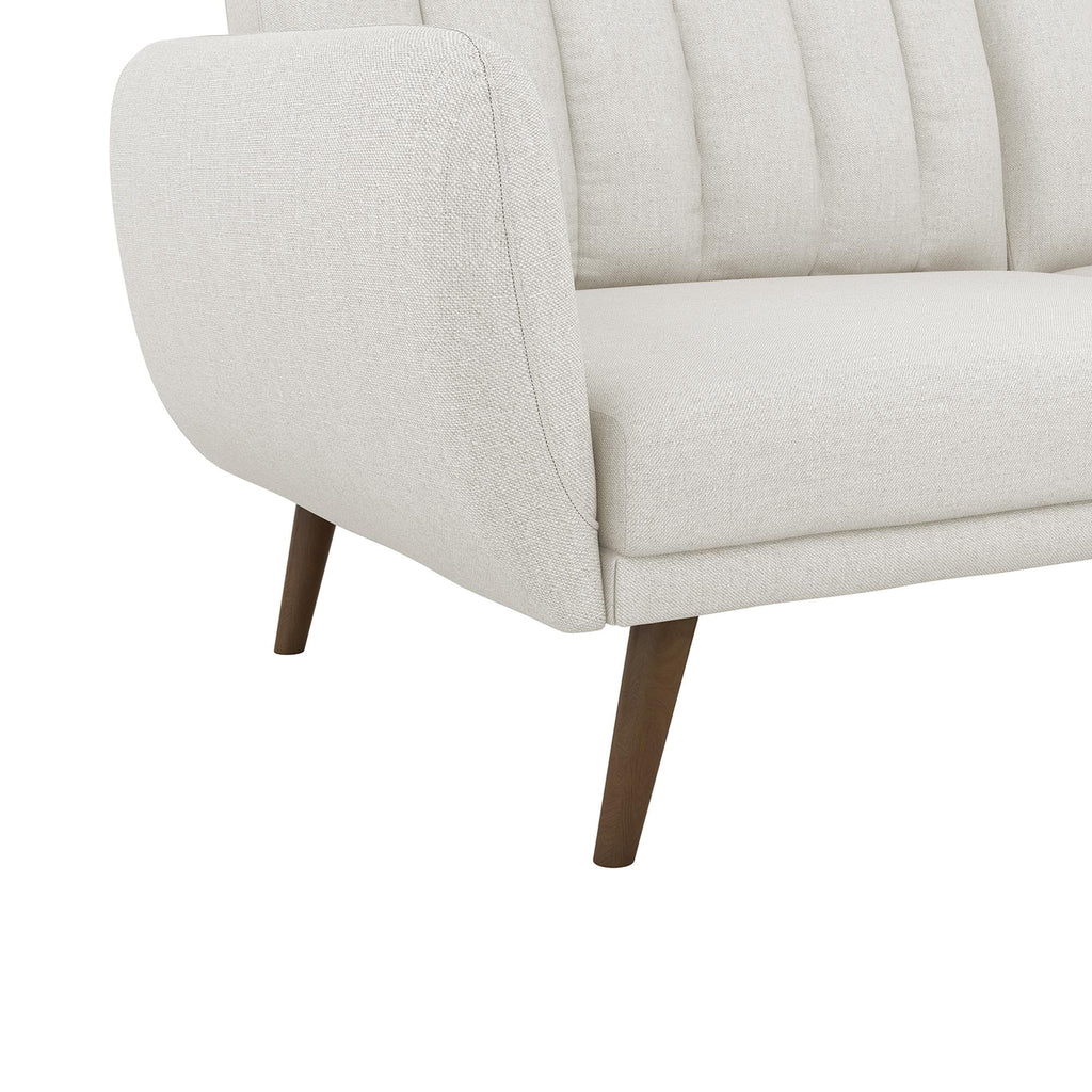 Novogratz Brittany Futon, Blue Linen