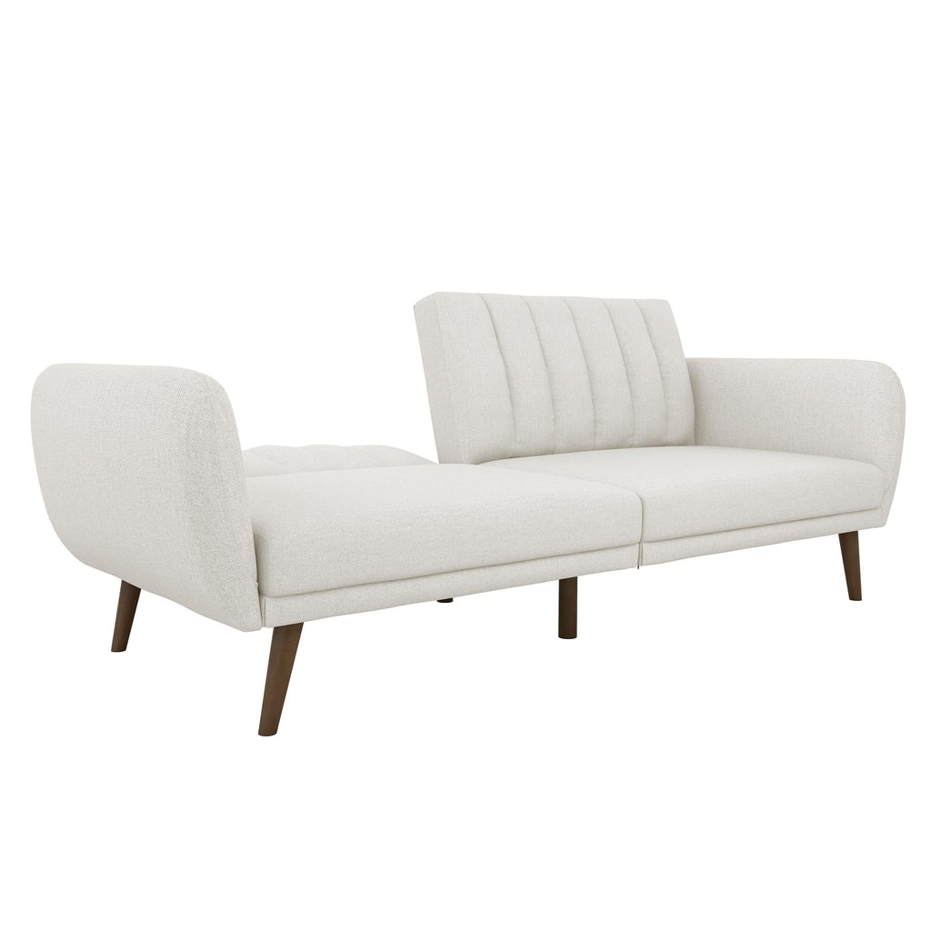 Novogratz Brittany Futon, Blue Linen