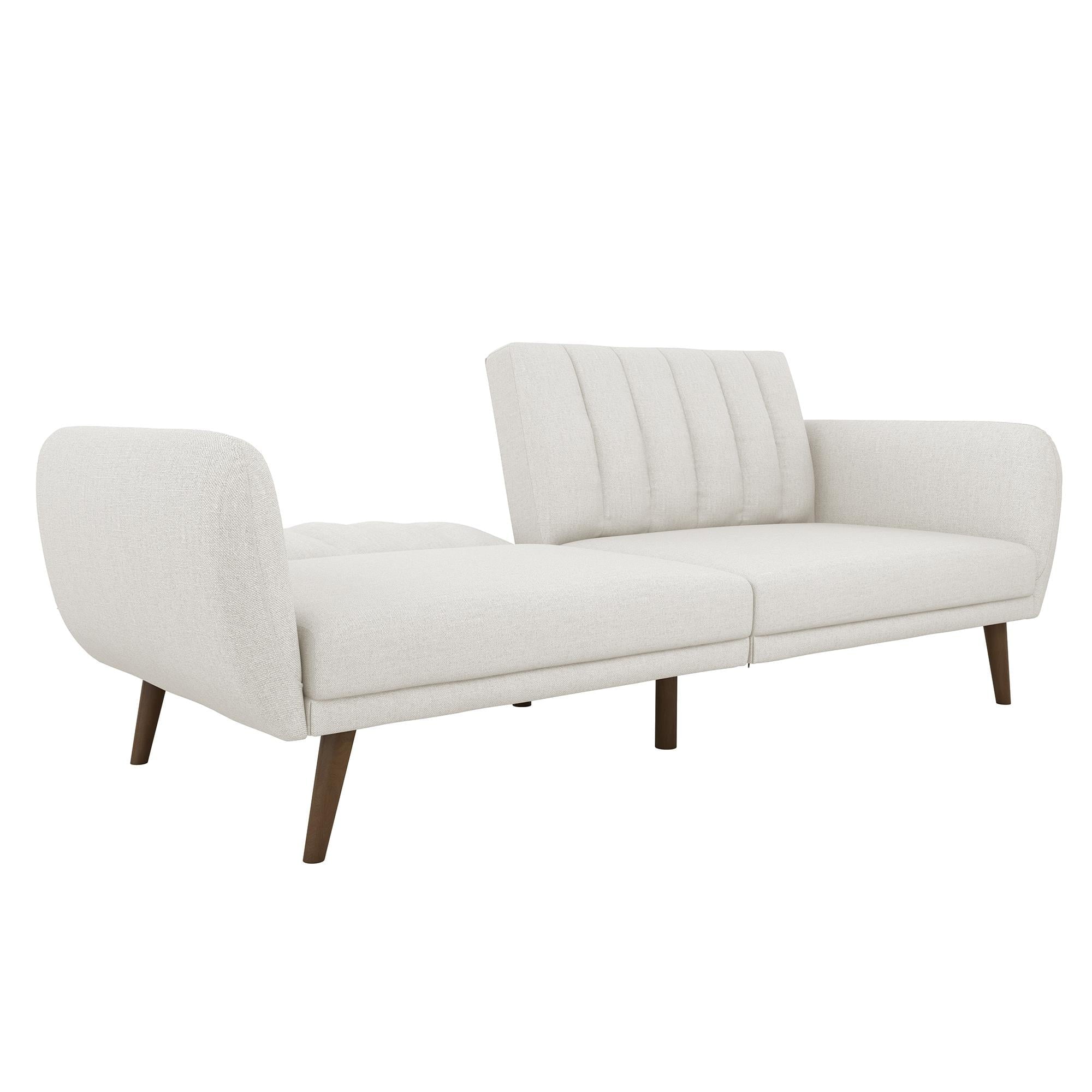 Novogratz Brittany Futon, Blue Linen