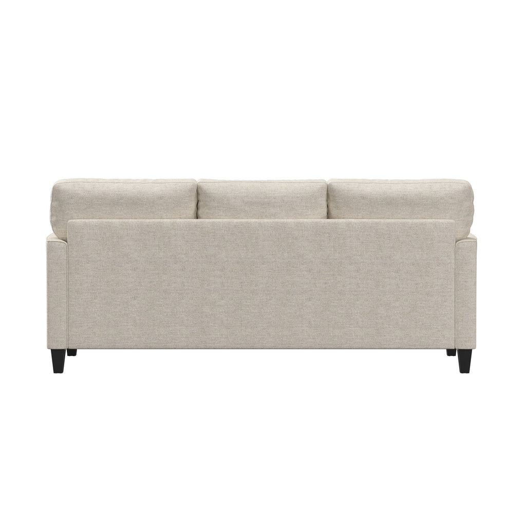 Mainstays Kensington 80 3 Seat Classic Modern Couch, Gray