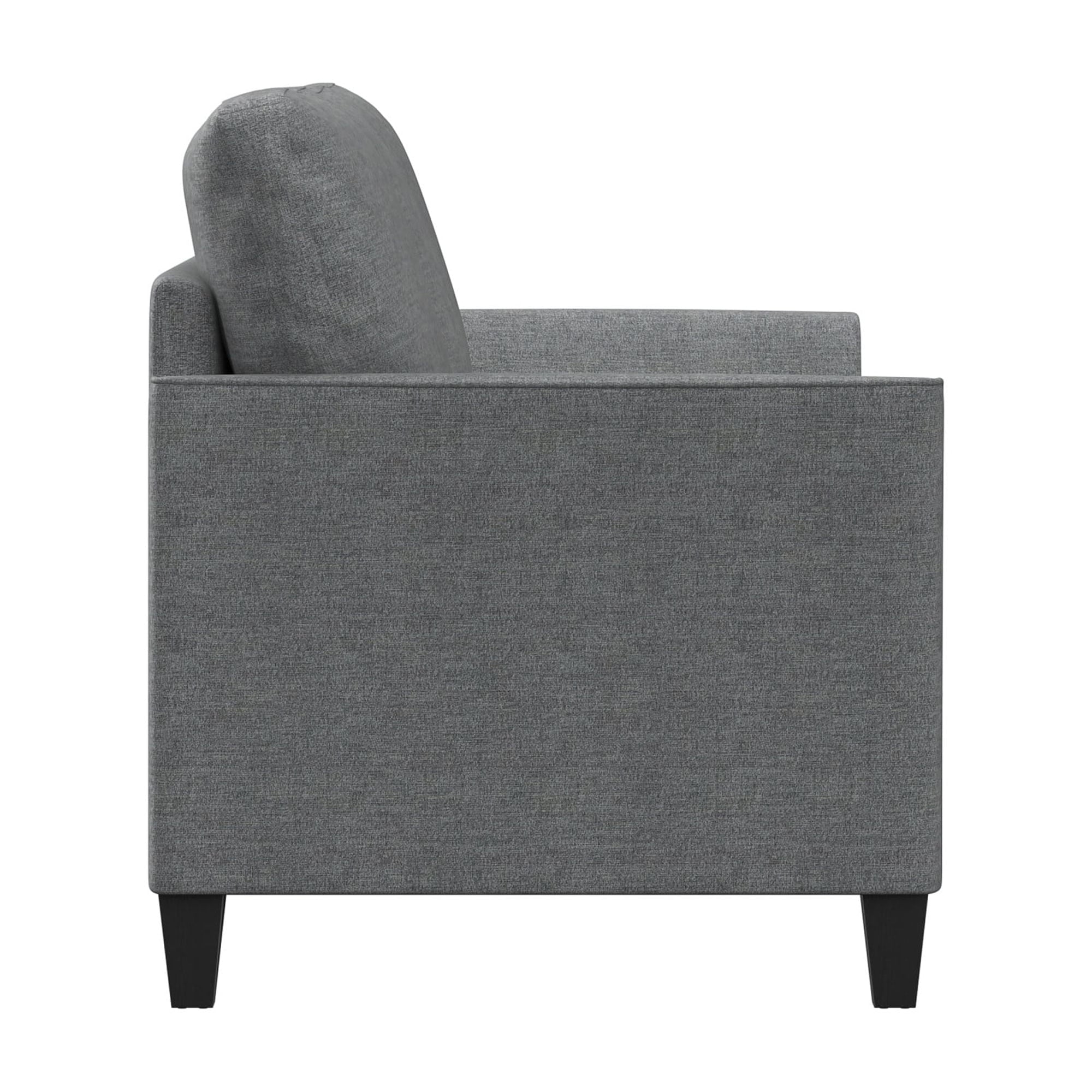 Mainstays Kensington 80 3 Seat Classic Modern Couch, Gray