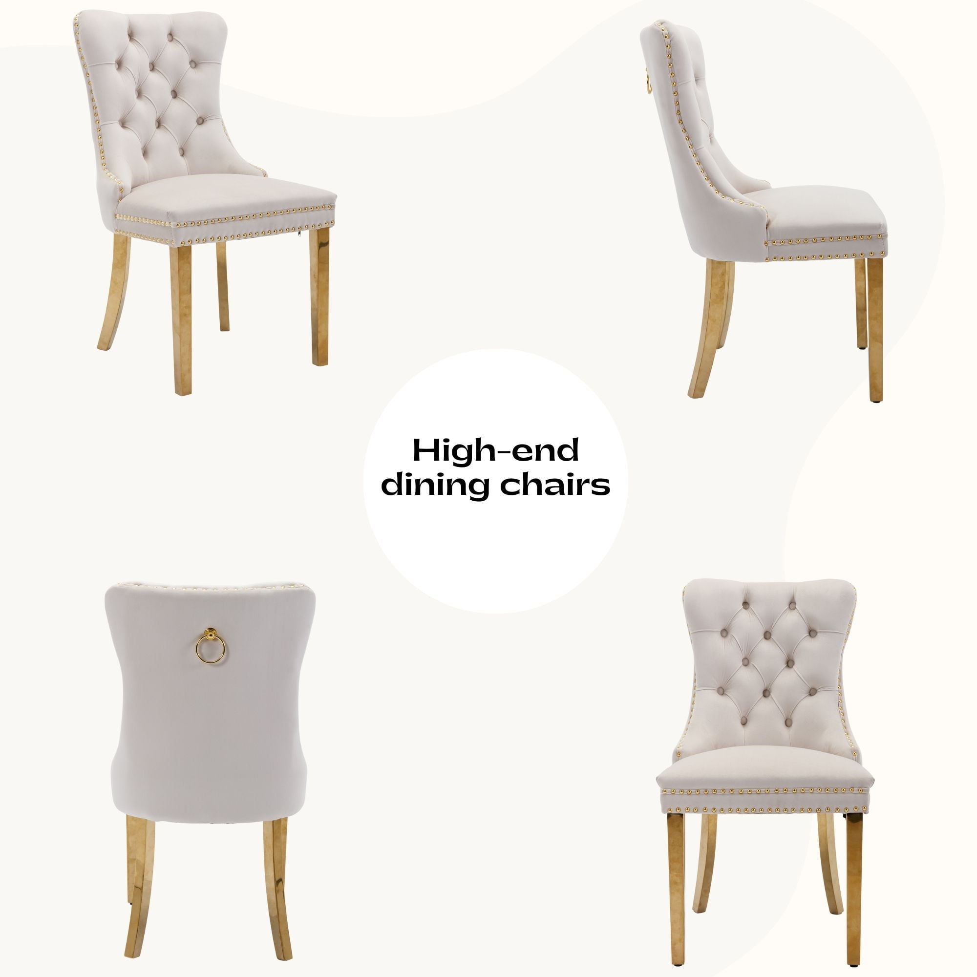 63 Modern White Rectangle Faux Marble Dining Table Room Sets for 4,Dining Table with 4 Velvet Dining Chairs,White Table and 4 Gray Chairs with Silver Leg