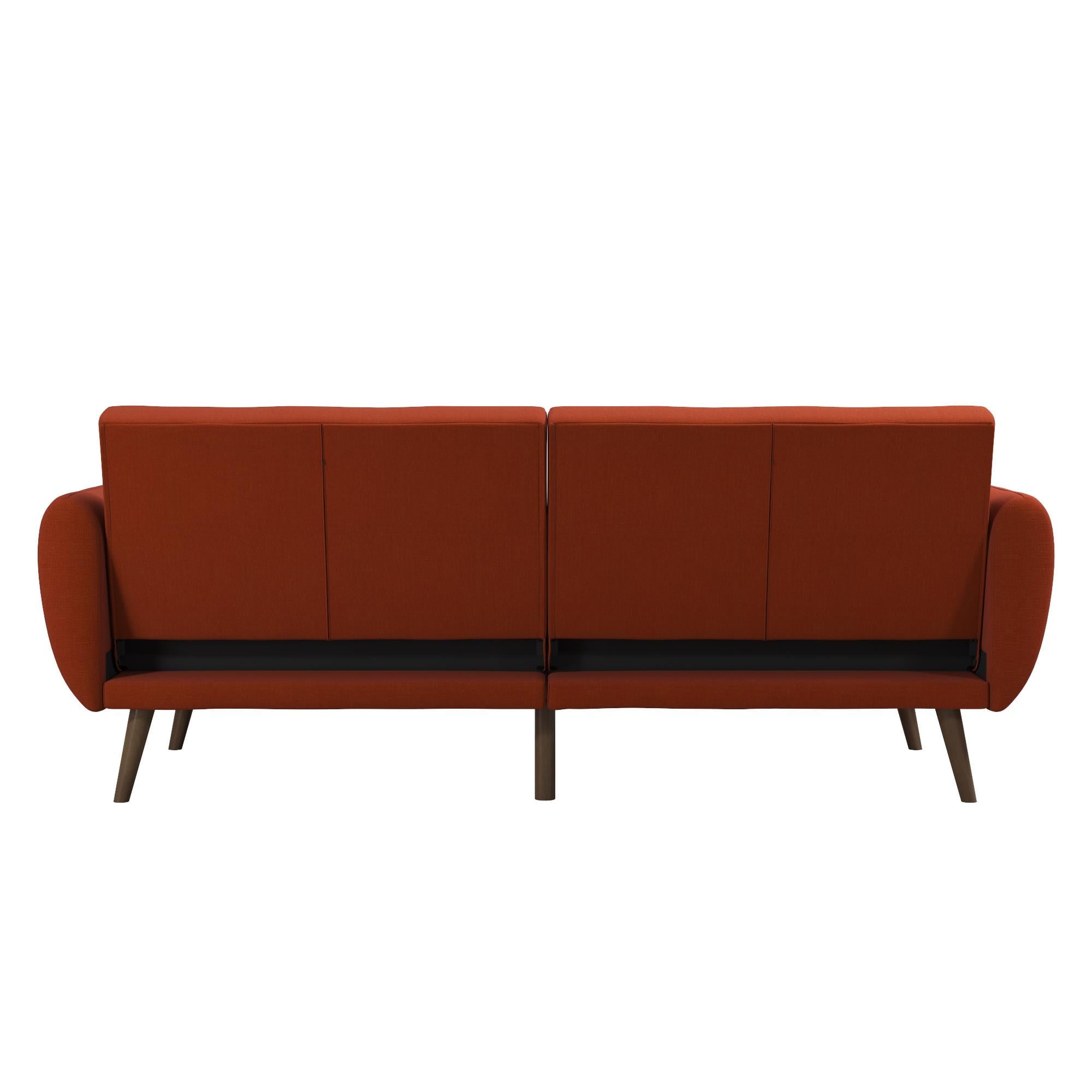 Novogratz Brittany Futon, Blue Linen