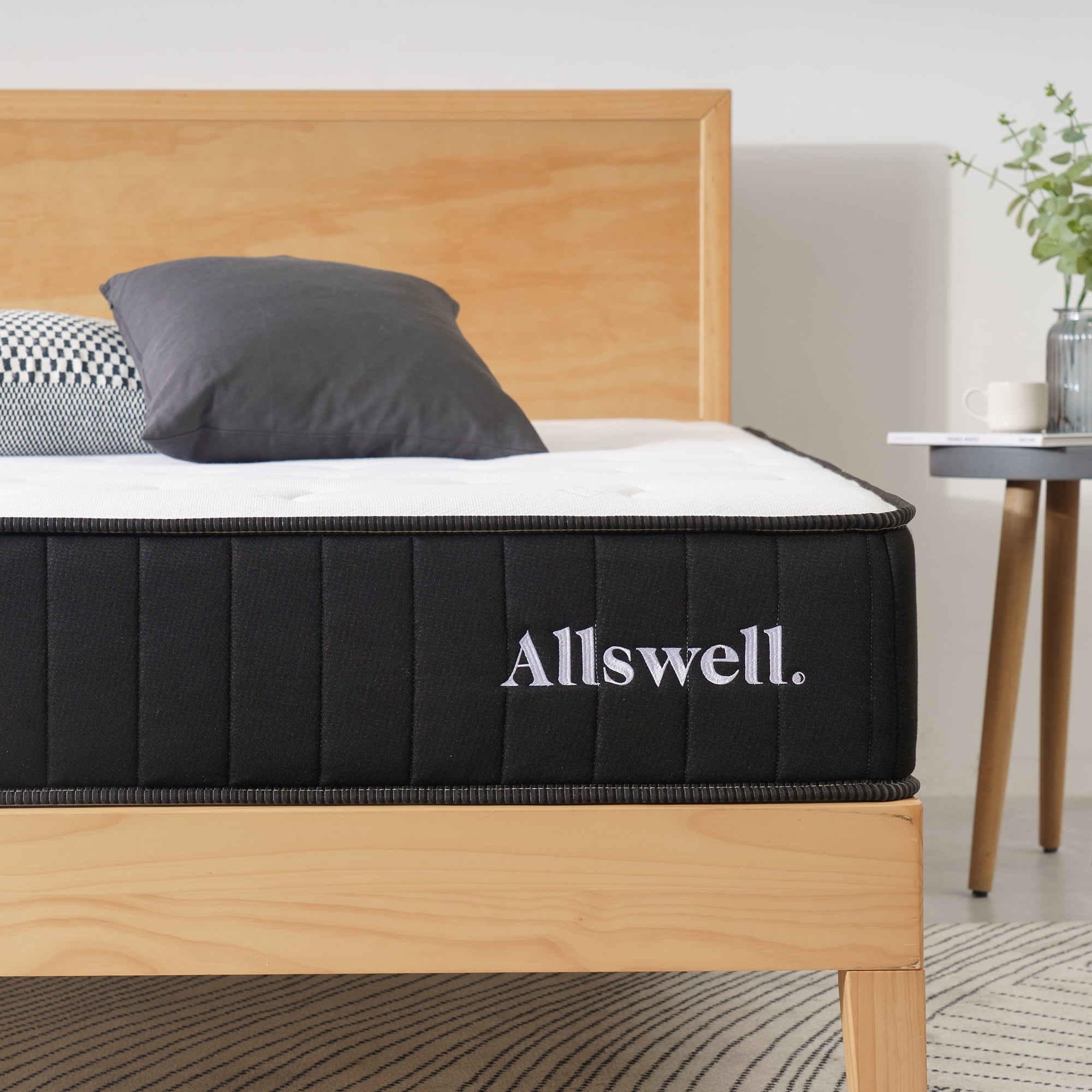 The Allswell 10 Hybrid Mattress in a Box with Gel Memory Foam, Adult, Twin