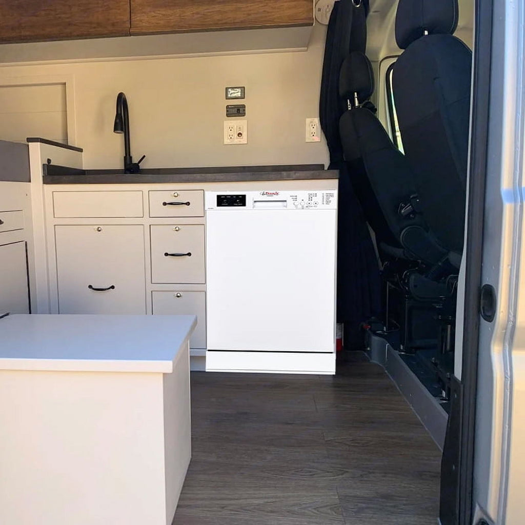 Equator18 Built in Dishwasher 10 Place8 Wash 1/2Load Sensor Wash110V E-Star