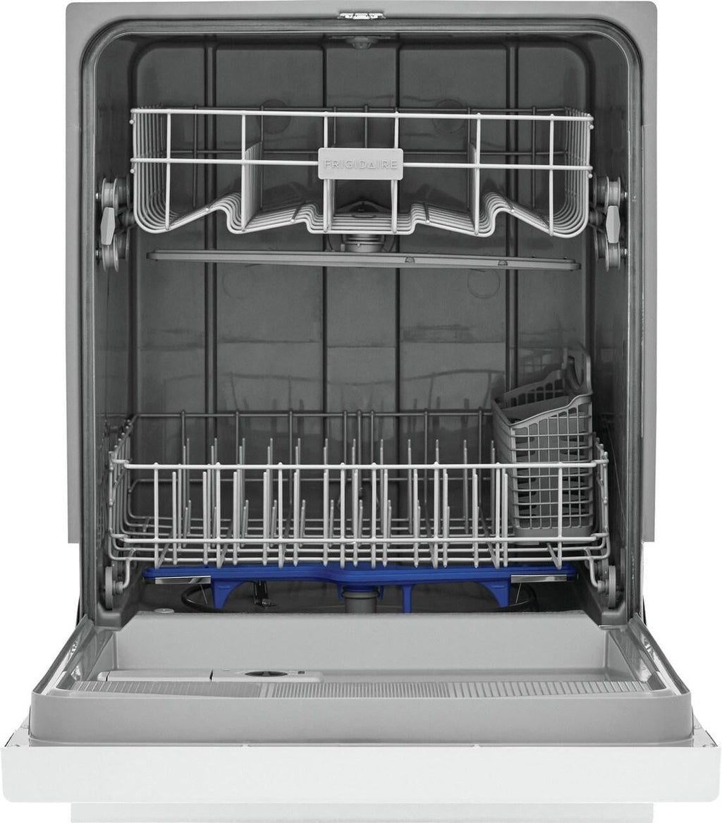 Frigidaire FDPC4221AW 24 Built-In Dishwasher, Front Control, White