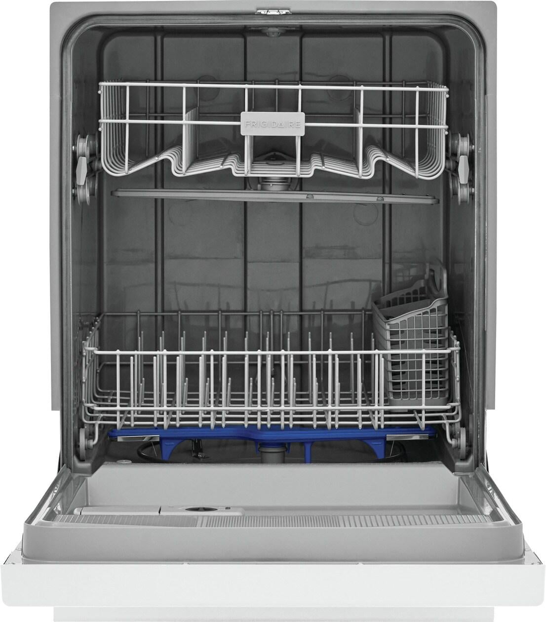 Frigidaire FDPC4221AW 24 Built-In Dishwasher, Front Control, White