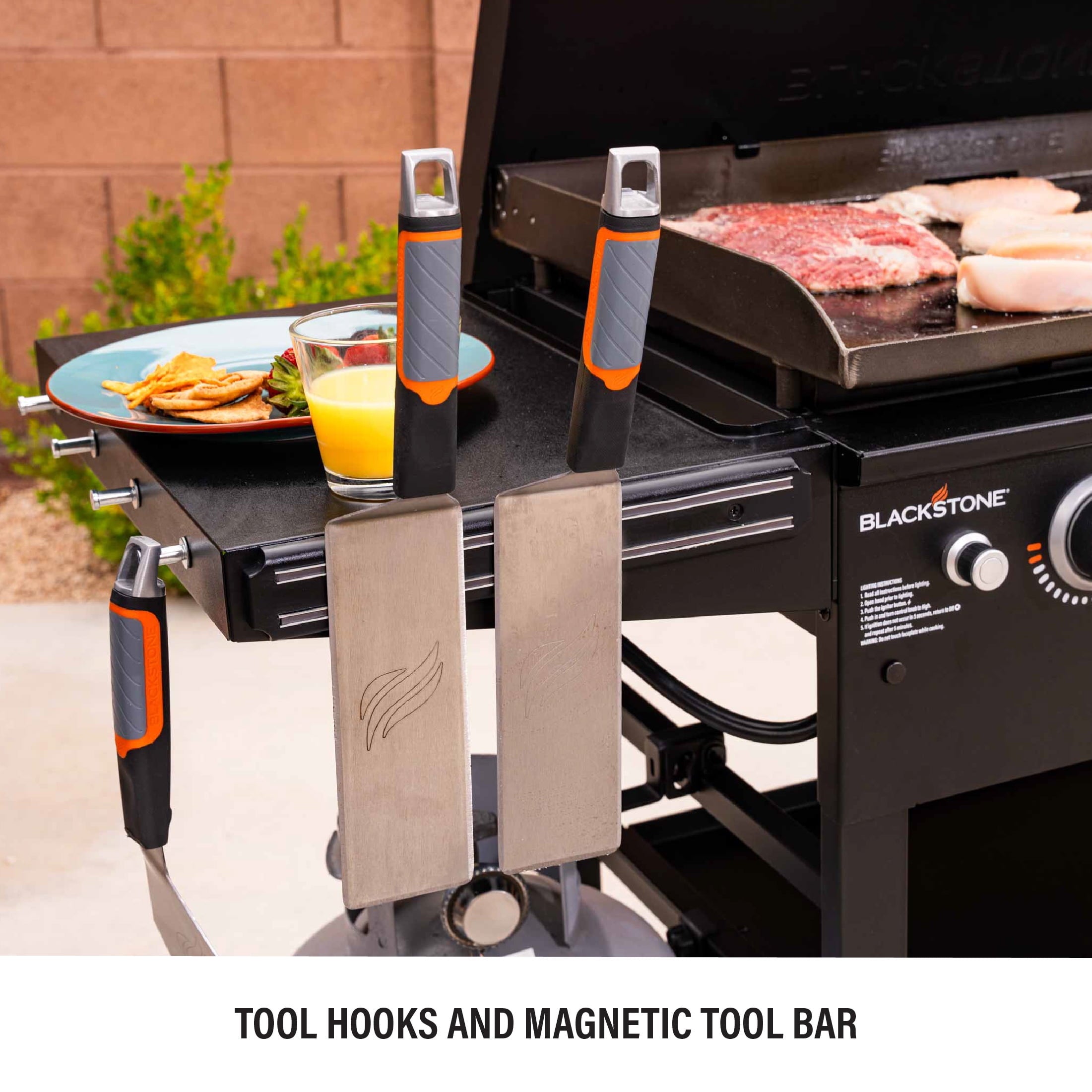 Blackstone Original Outdoor Griddle, 4-Burner 36 Flat Top Grill with Hard Cover, Black