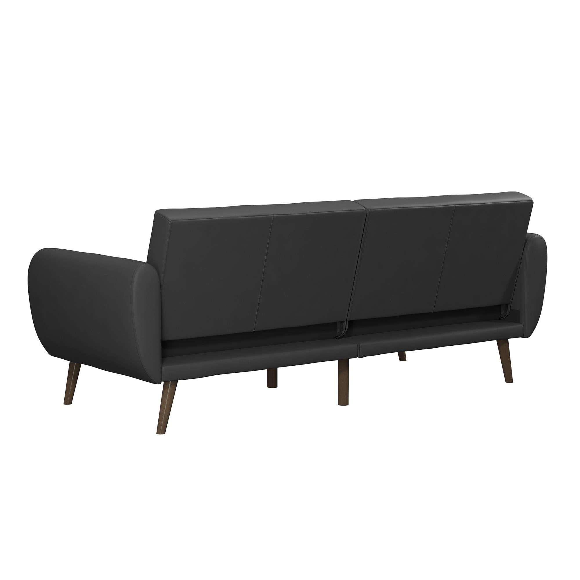 Novogratz Brittany Futon, Blue Linen