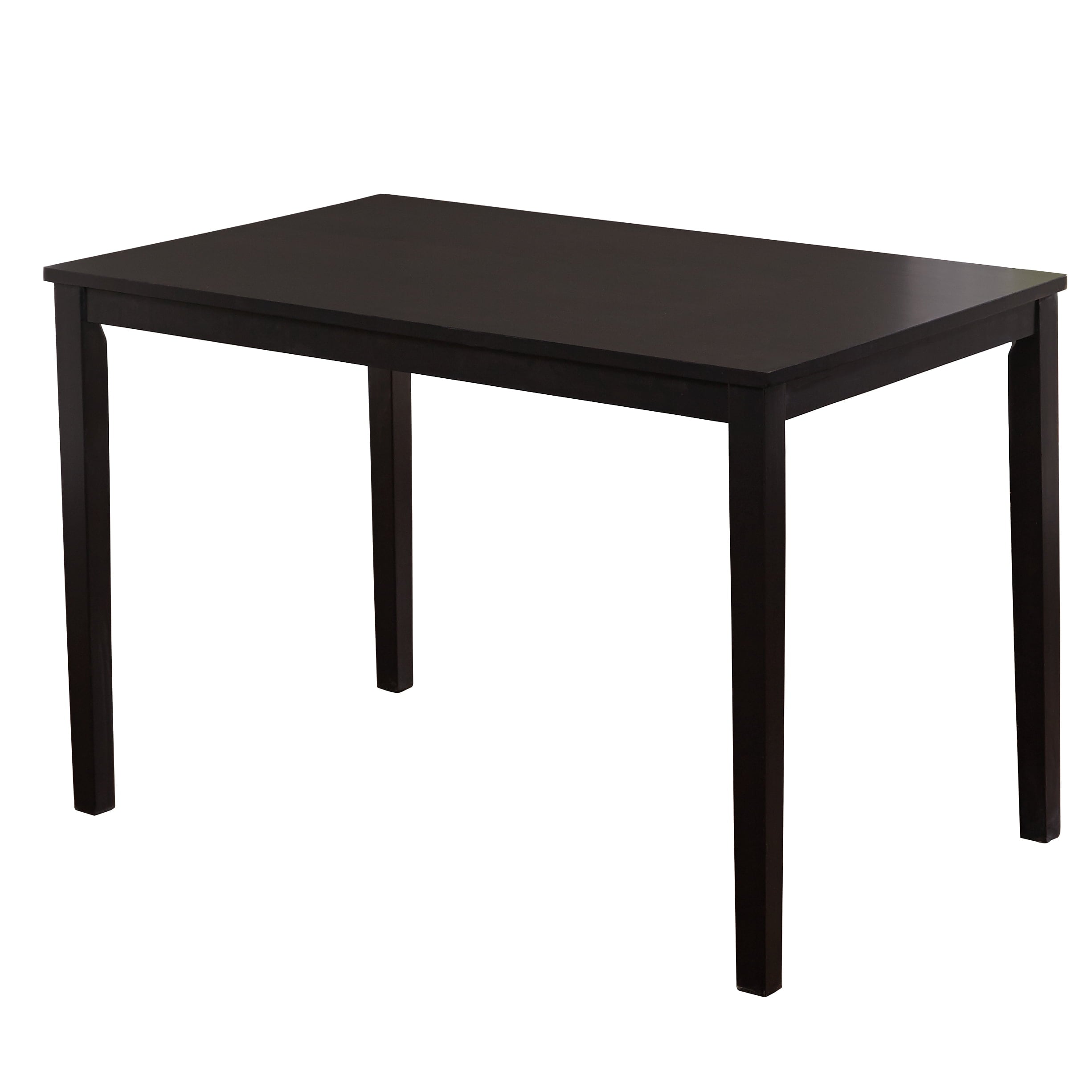 TMS Metropolitan 5-Piece Wood Farmhouse Upholsered Dining Set with Table and Chairs, White