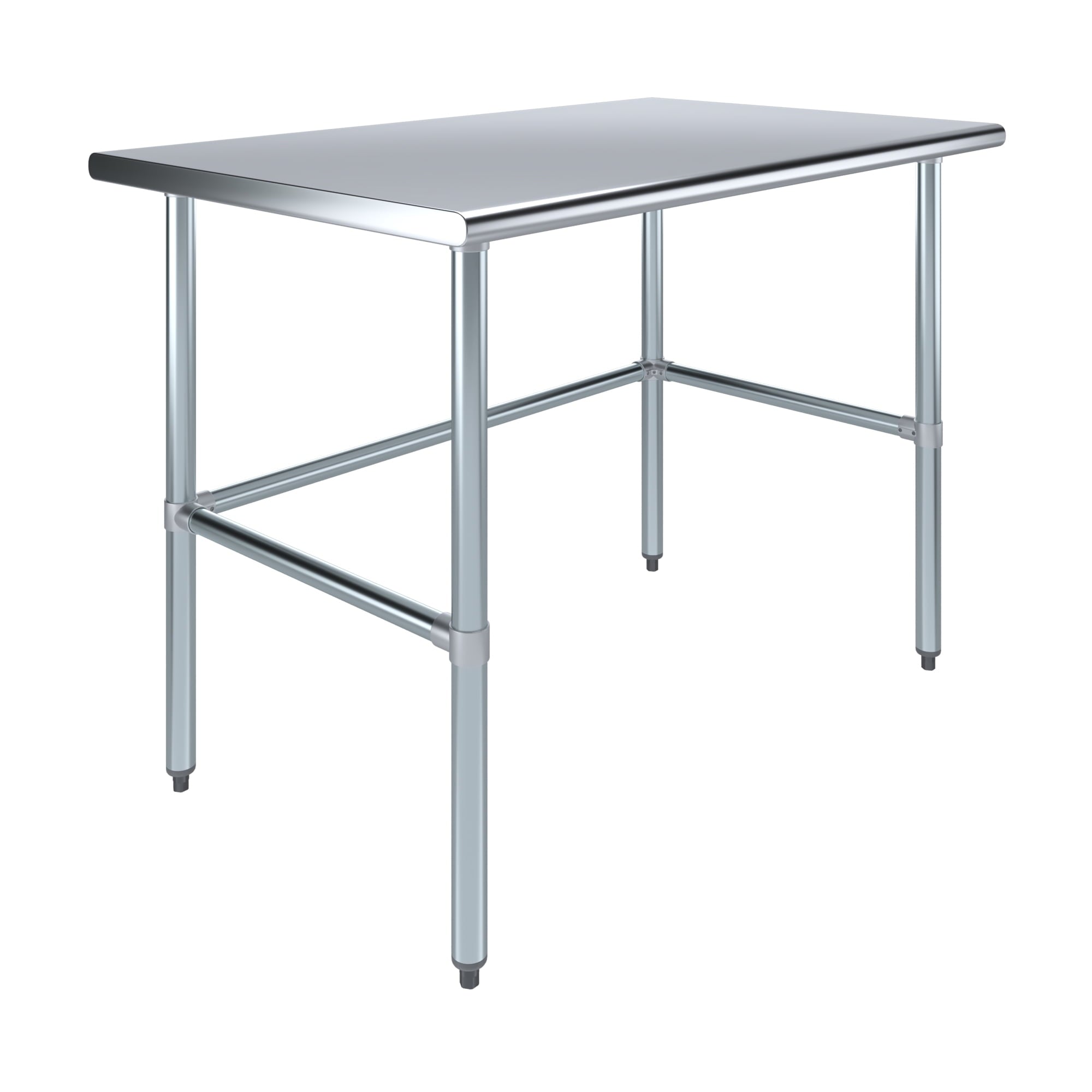 30 x 48 Stainless Steel Work Table with Open Base