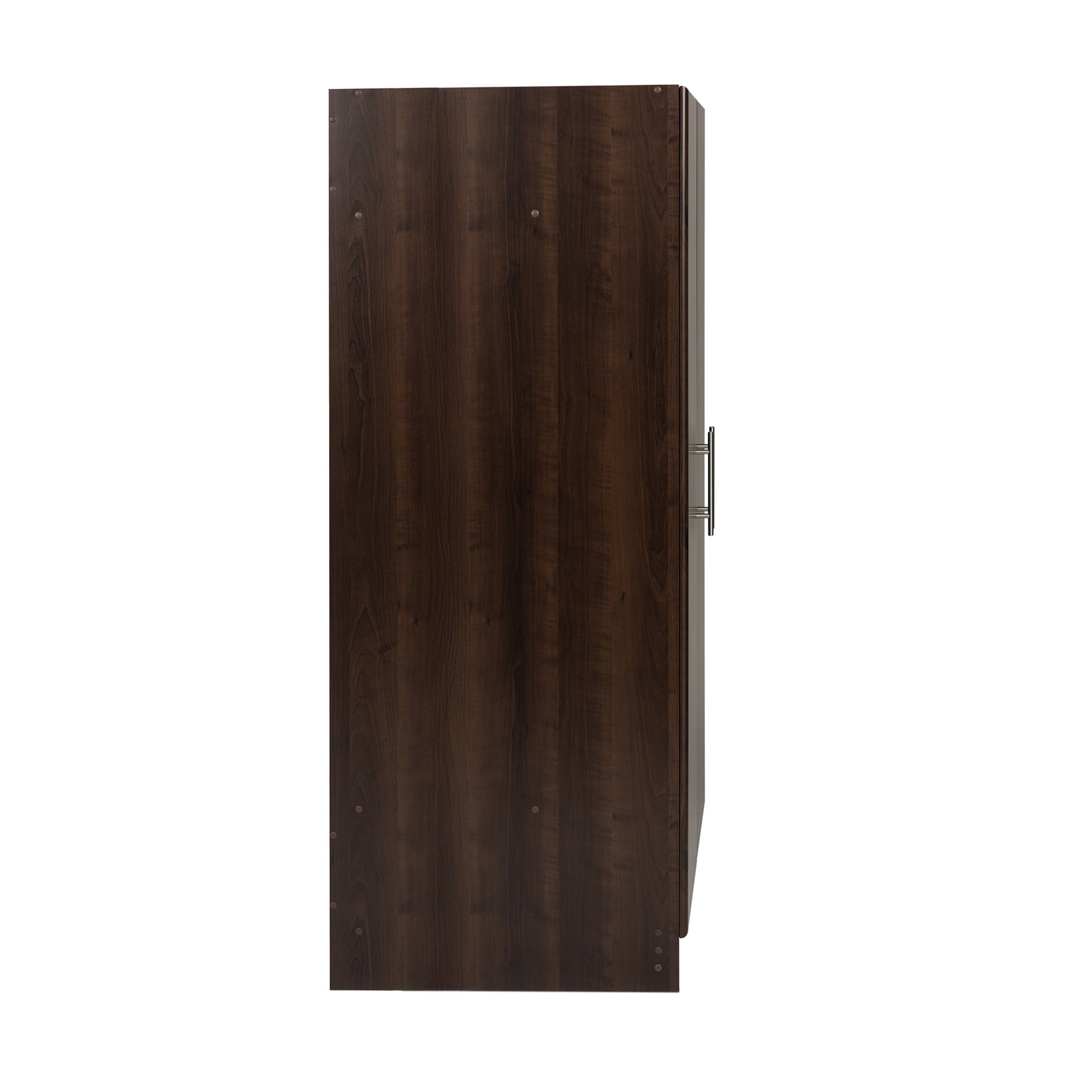 Prepac Armoir, Elite 32W x 35H x 20D White Wardrobe Closet & Cabinet - Functional Clothes Storage with Hanging Rail, Armoire Wardrobe - WEW-3264