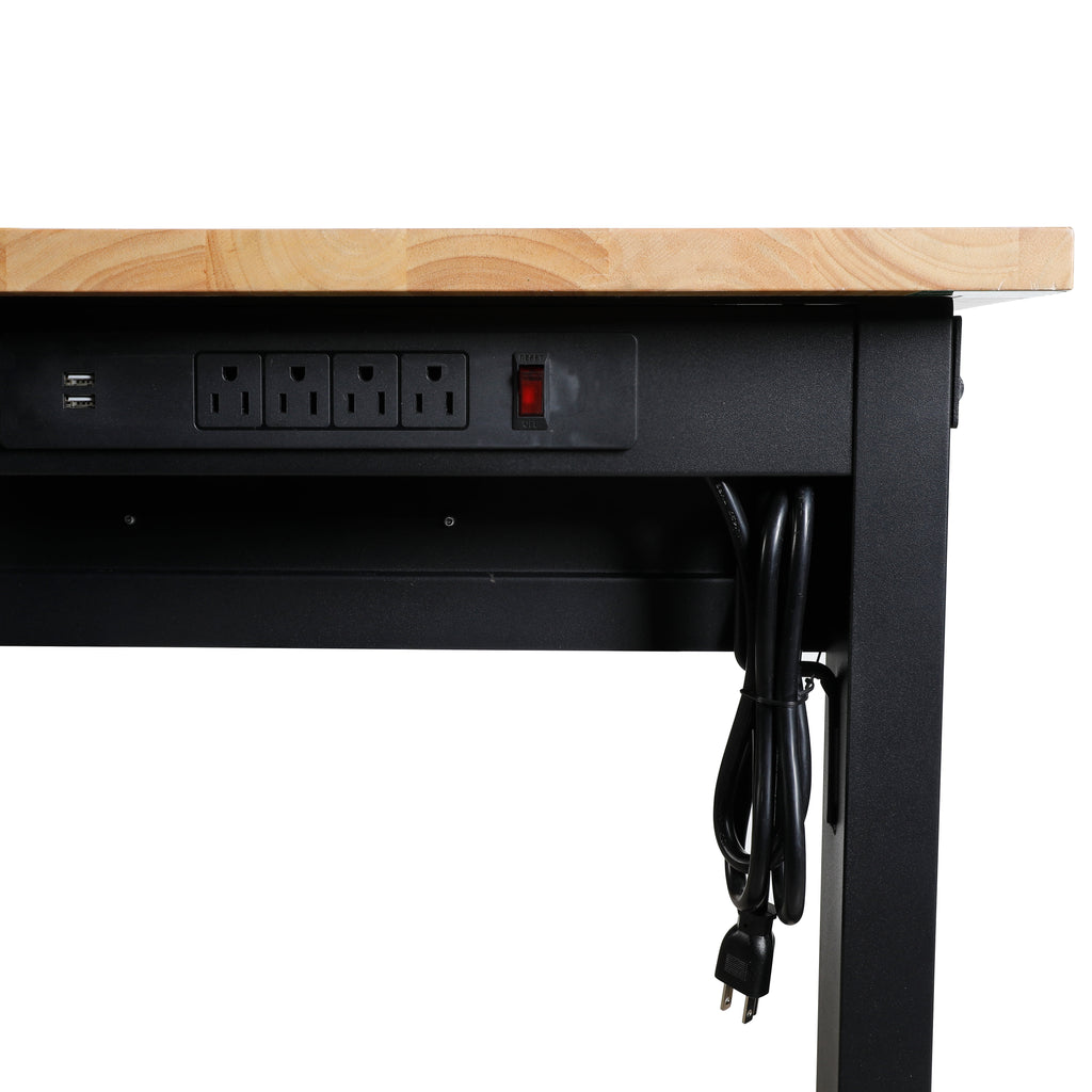 WORKPRO 60-inch Heavy-Duty Workbench with Single Drawer