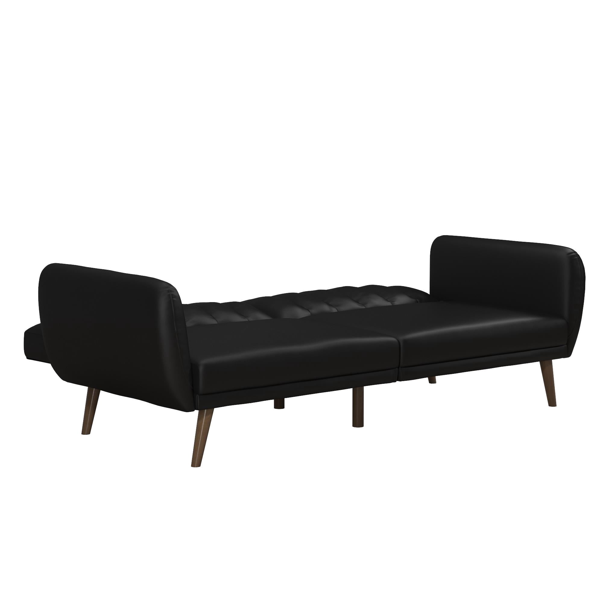 Novogratz Brittany Futon, Blue Linen