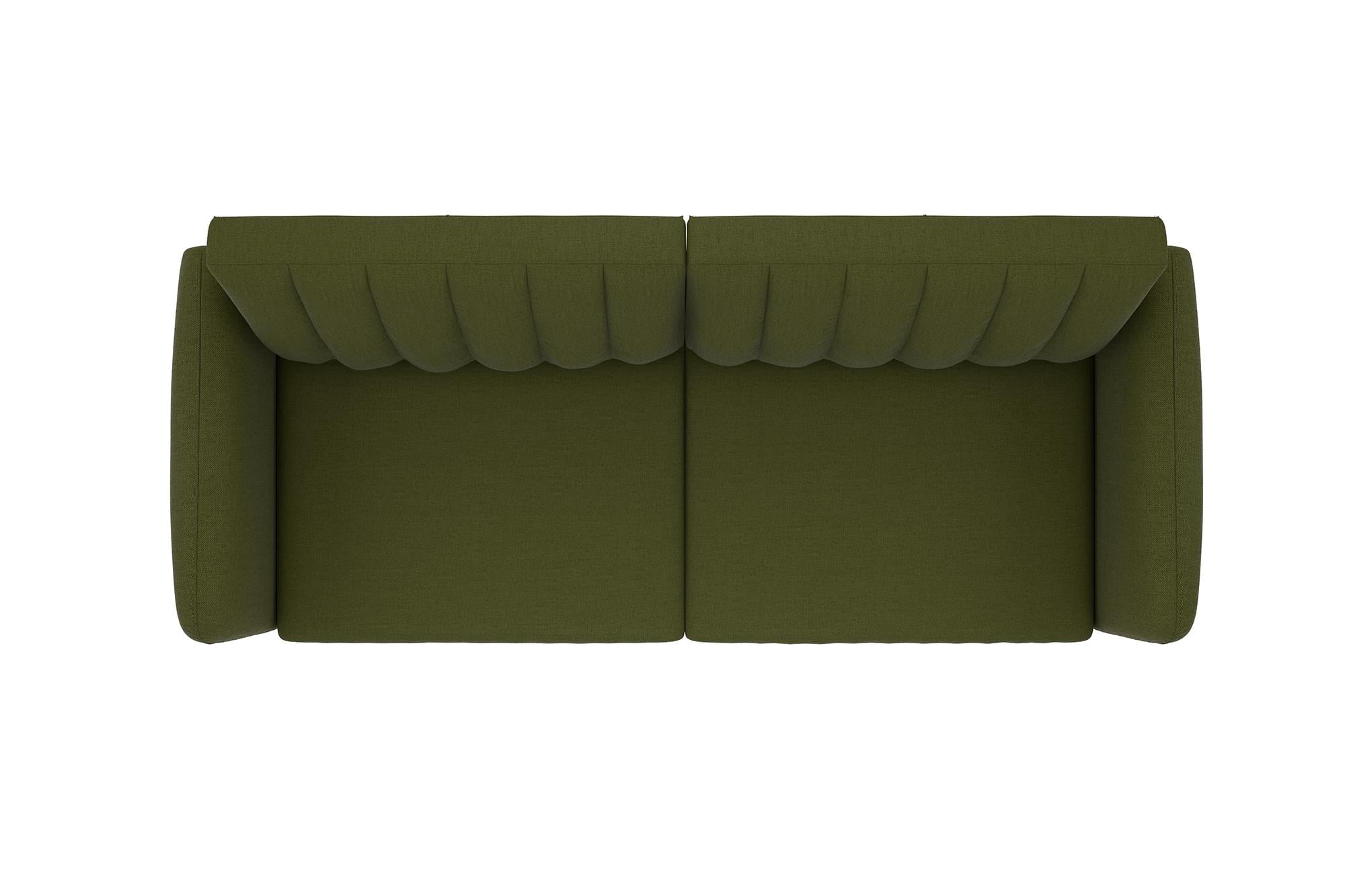 Novogratz Brittany Futon, Blue Linen