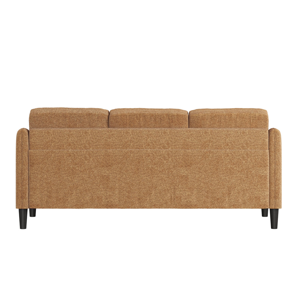 Mainstays Westley Swoop Arm 74 Sofa, Moss Green