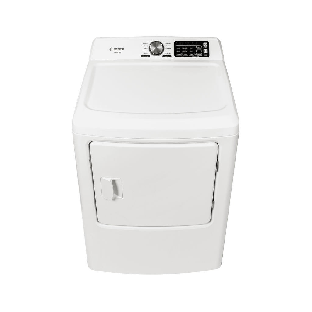 Element Electronics 7.0 cu. ft. Front Load Electric Dryer - White (ETD7027ECW)
